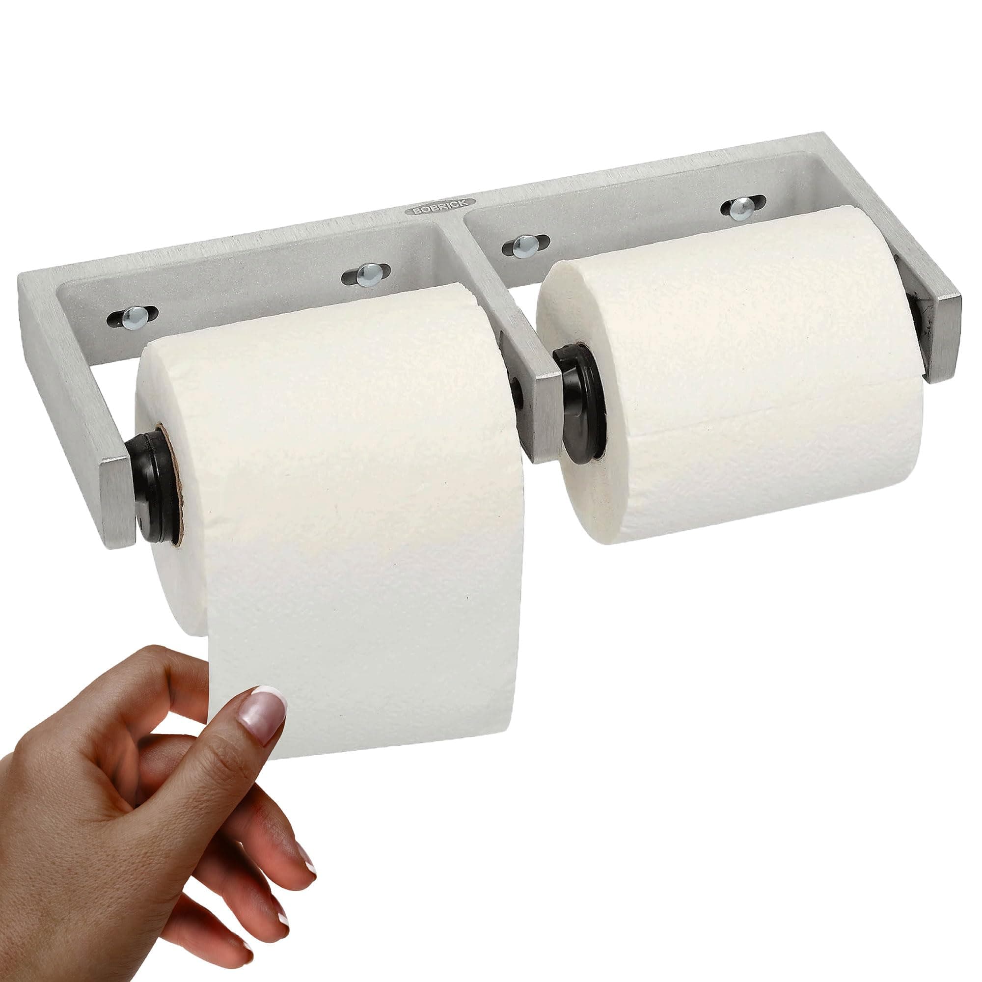 Bobrick Toilet Tissue Dispenser for Two Rolls (Model B-2740)