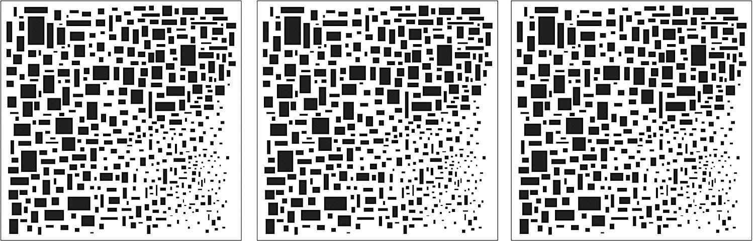 Crafters Workshop TCW6X6-248 Framing Template, 6 by 6-Inch, Mini Cubist (3 Pack)