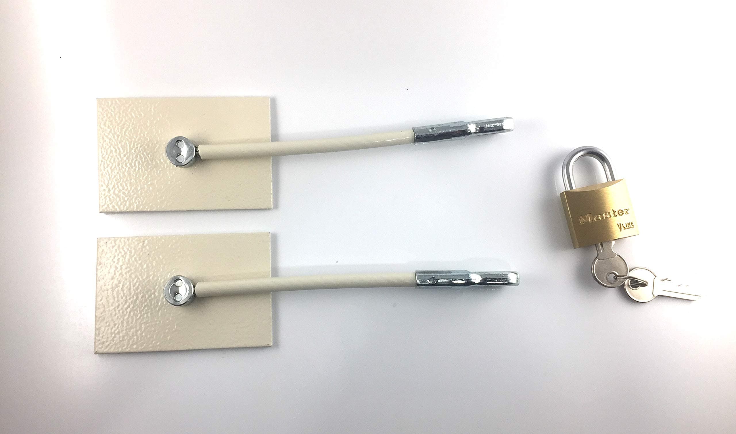 Ivory Refrigerator Door Lock (Off White)