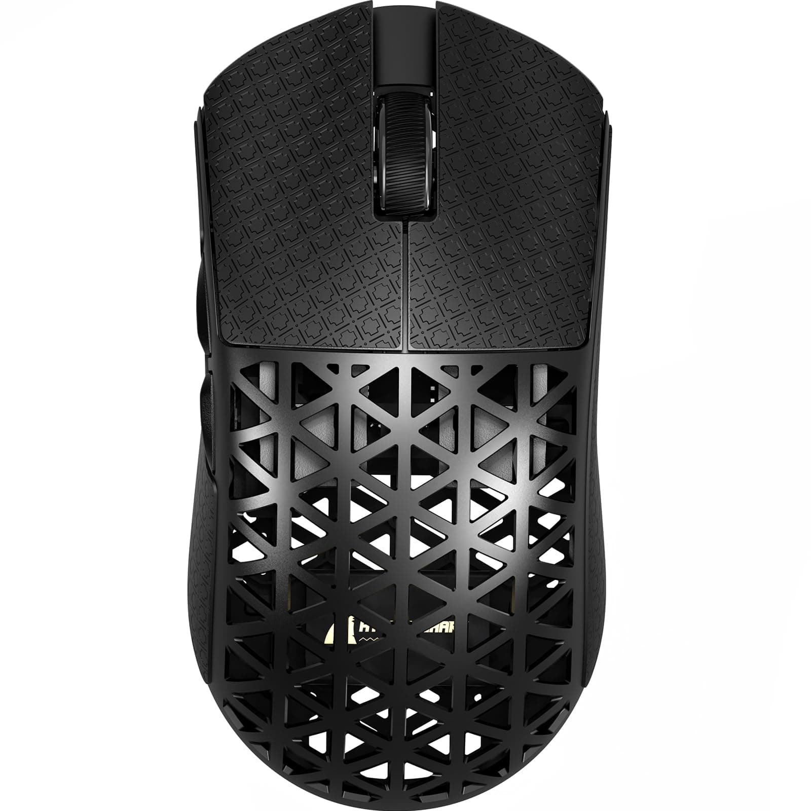 R5Ultra 8K Wireless Gaming Mouse with 42,000 DPI -PAW3950 MAX Sensor -39g Ultra-Lightweight Carbon Fiber -Nordic 52840 MCU Chip-Wired/BT/2.4GHz Wireless Programmable Mouse Griptape for PC/Mac (Black)