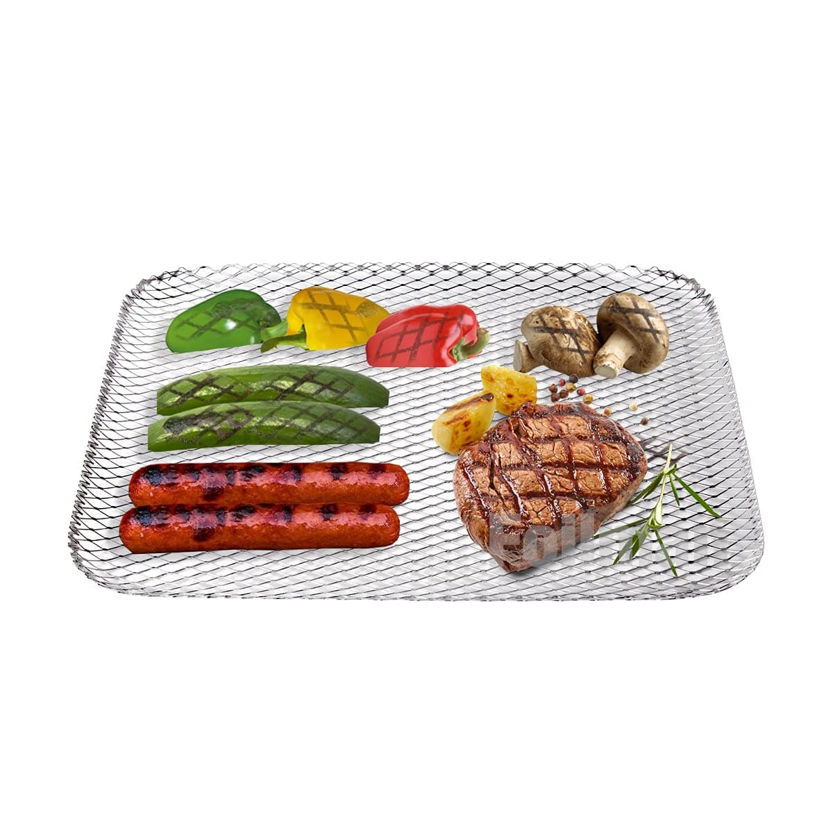 Foilman Grill Toppers - 16 x 12Inch - Pack of 10 -Your Hot Dogs Will Never Fall Through The s Again
