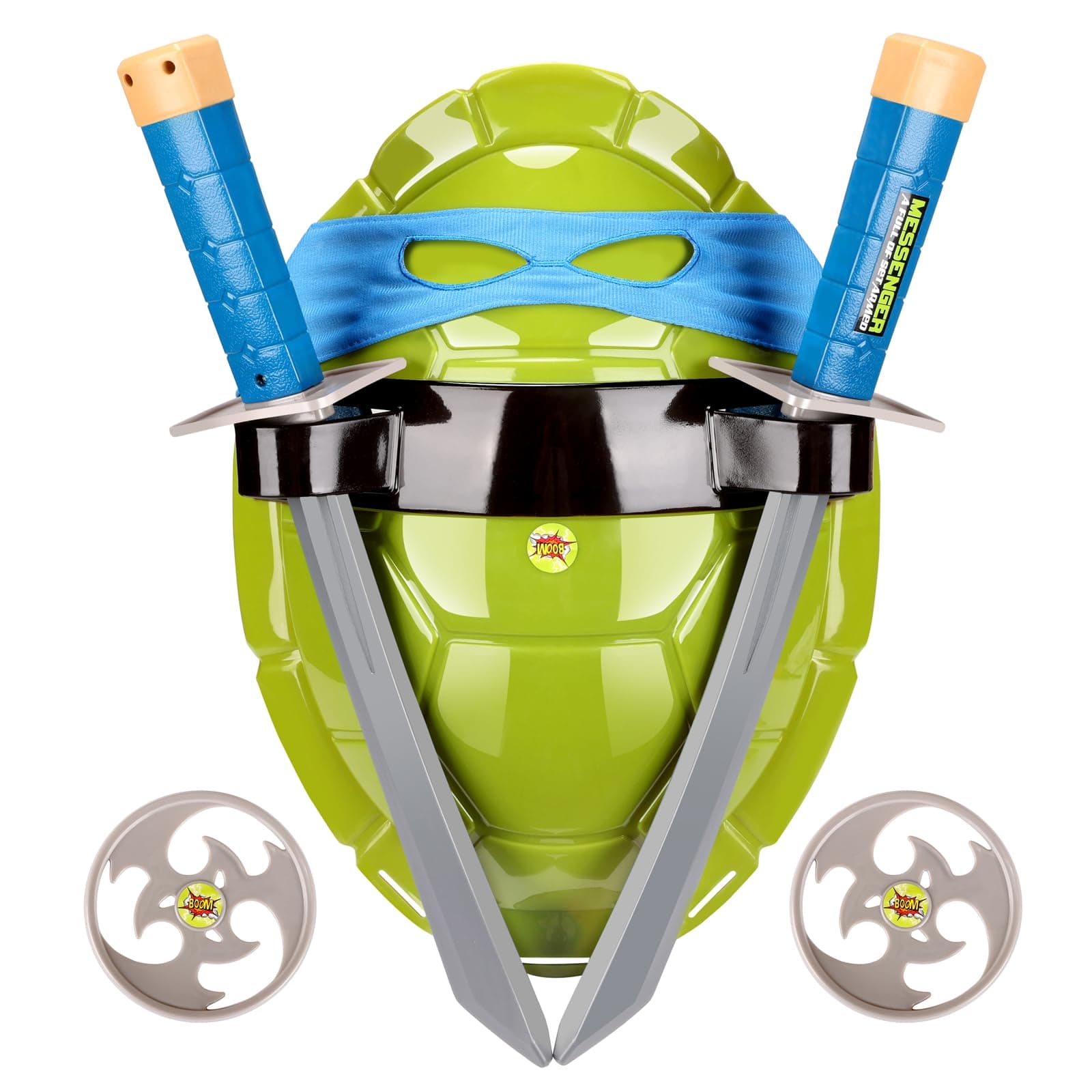 Turtle Shell for Kids Cosplay Costume with Toys Set, Role-Playing Turtle Shell Costume, Kids Halloween Costume for Boys and Girls, 6set