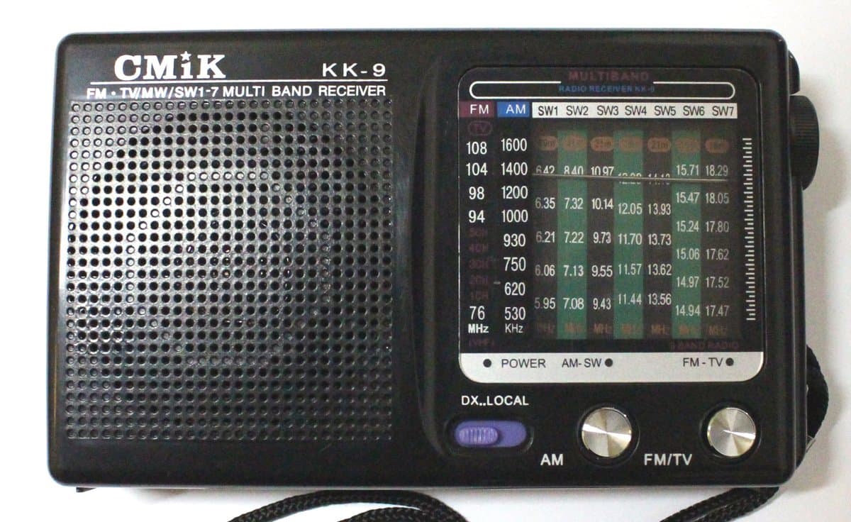 Kaide KK-9 Pocket Radio Superheterodyne KK9 TV FM AM SW17 Receiver