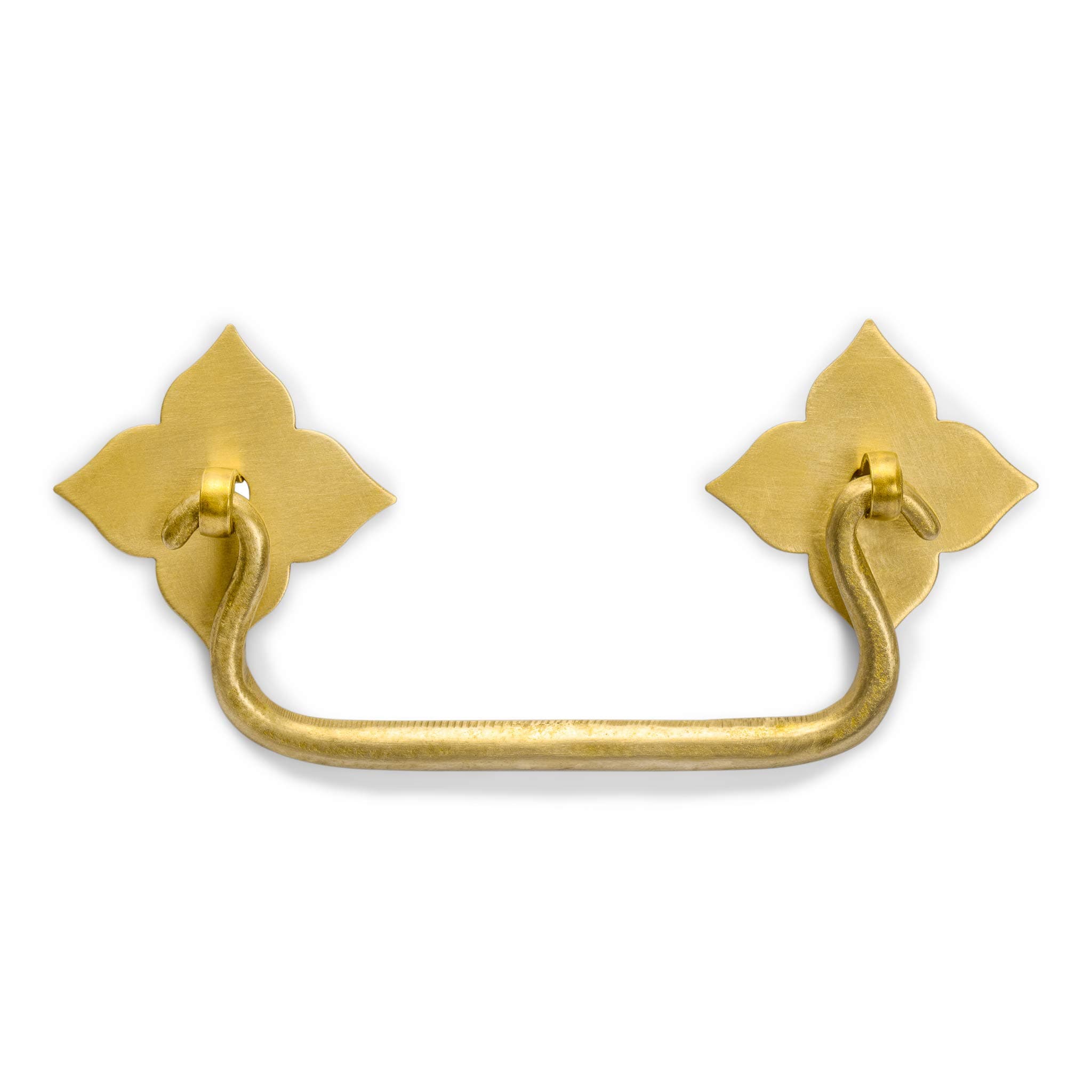 Hardware Philosophy CBH Bunchberry Brass Drawer Handle Pulls 4" - Set of 2