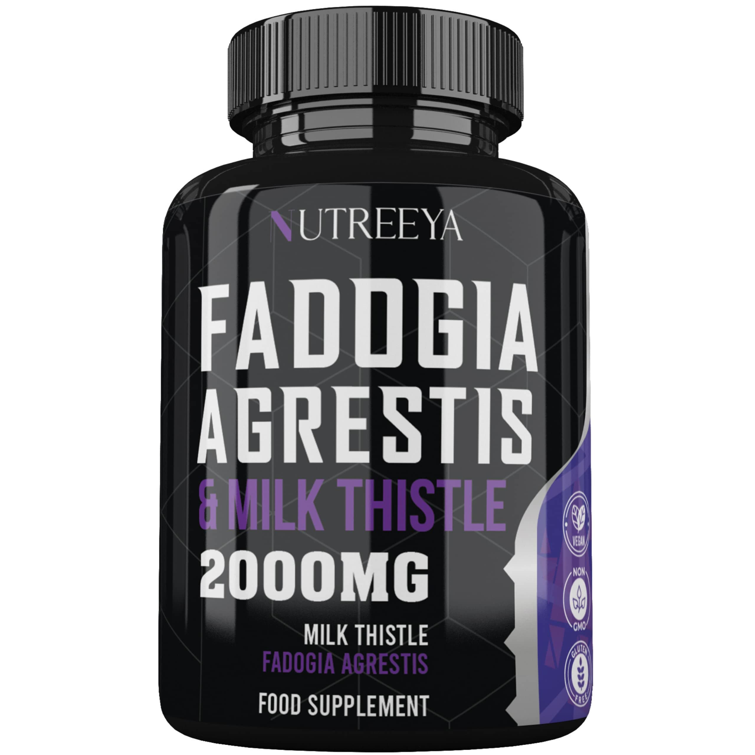 Fadogia Agrestis 2000mg 90 Vegan Tablets High Strength Fadogia Agrestis Extract Supplements - Athletic Performance & Muscle - Gluten Free Non-GMO (Not Fadogia agrestis Capsule) 90