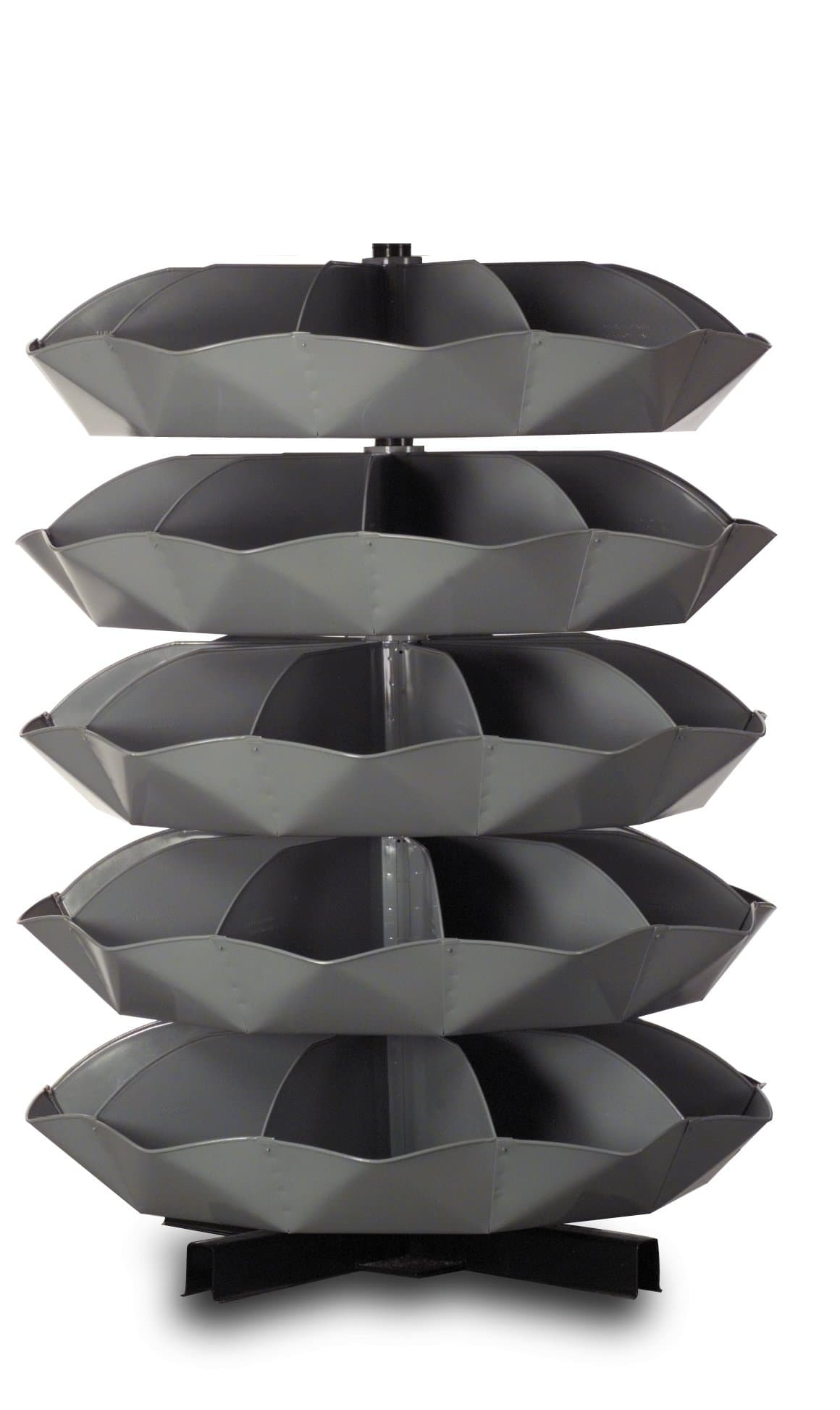 Manufacturing 1535-95 Rotabin 5 Shelf 44" (10 compartments per shell)