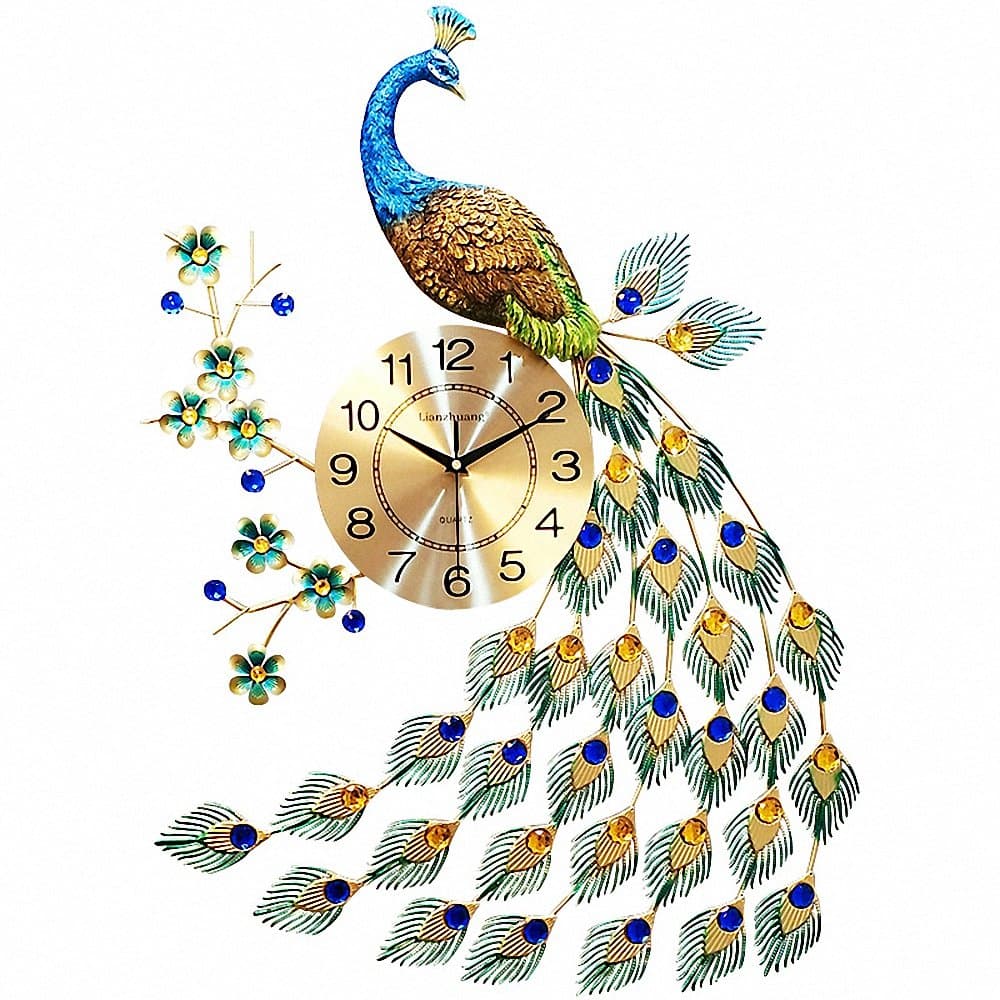 Magicpro Peacock Wall Clock
