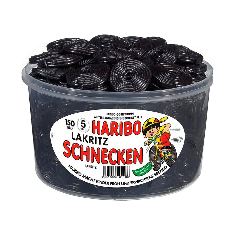 Lakritz-Schnecken (licorice wheel) 1,5 Kg