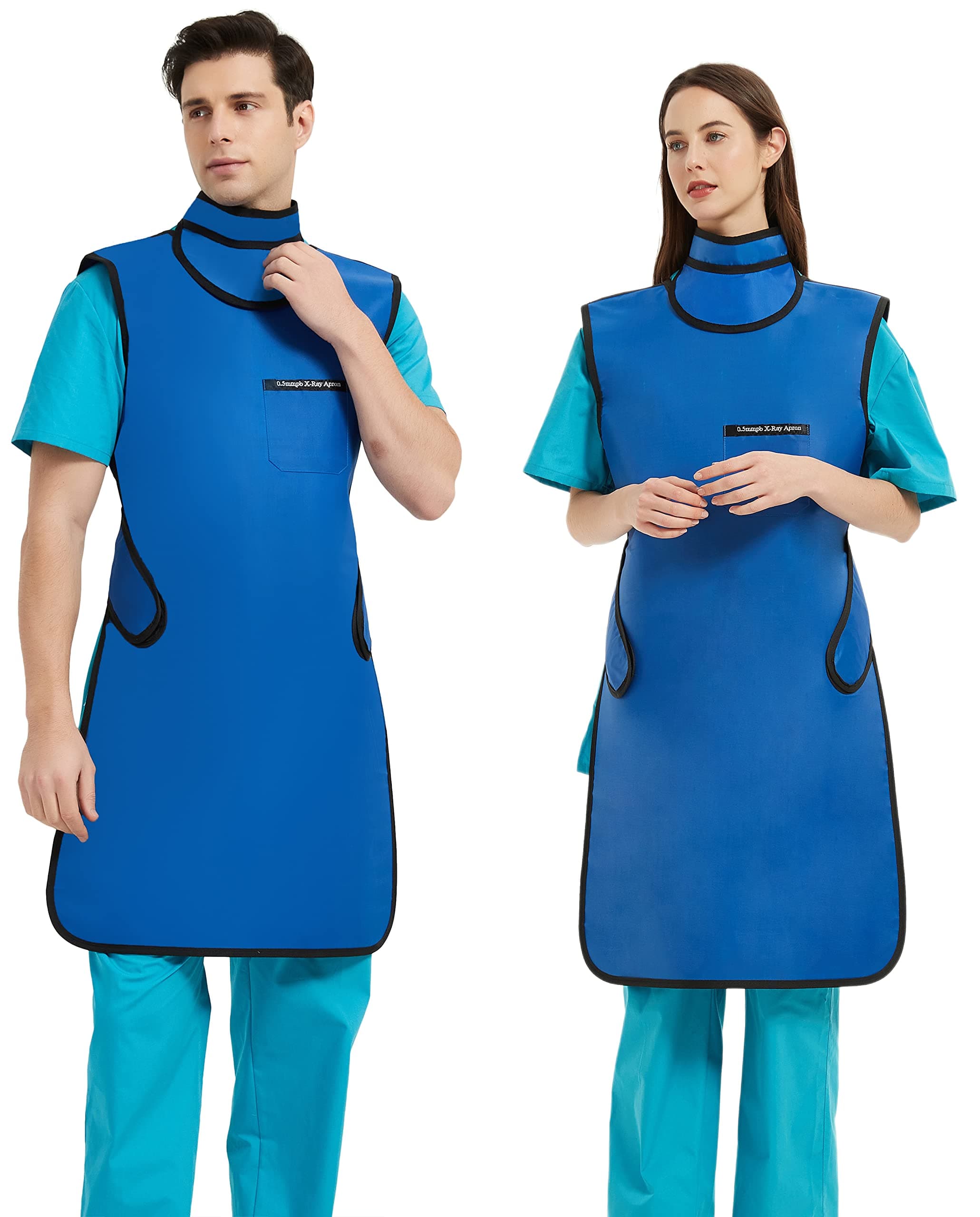 SHINRAY 0.5mmpb Lead Apron for Xray with Thyroid Shield Collar, Dental Radiation Shield Vest