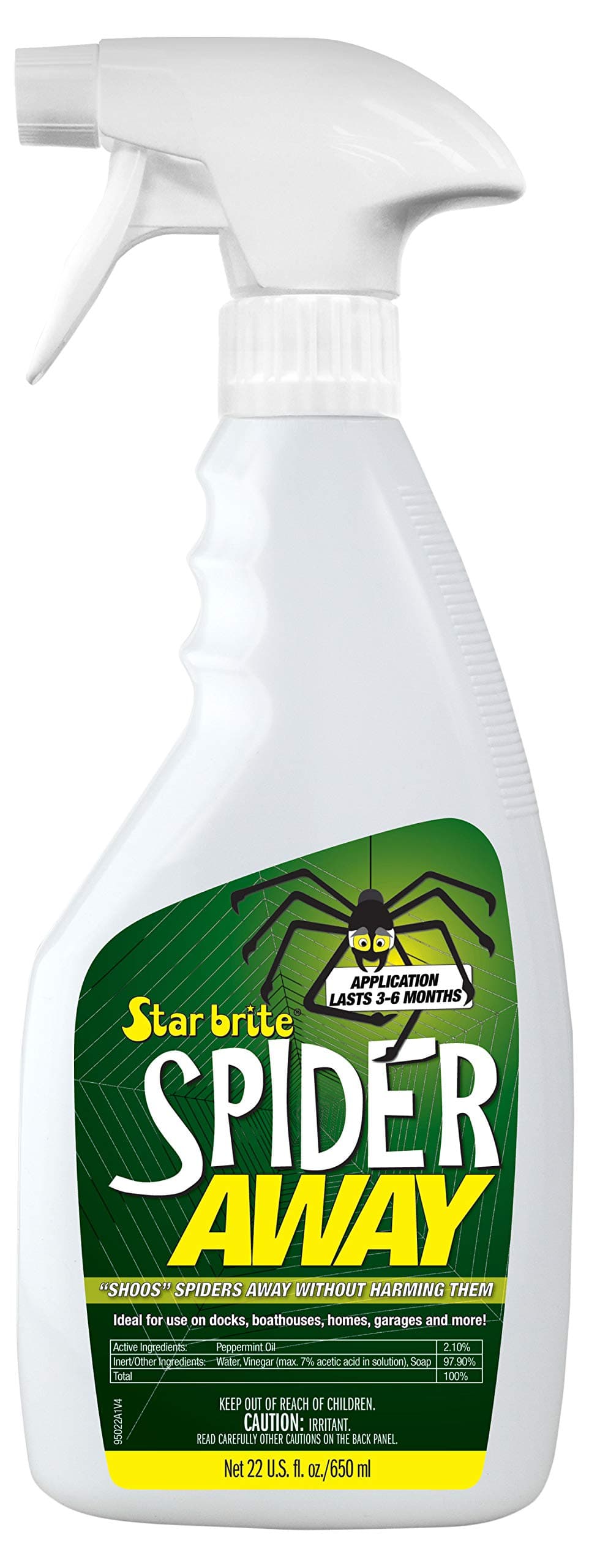 STAR BRITE Spider Away – Spider Repellent - 22 OZ (095022P)