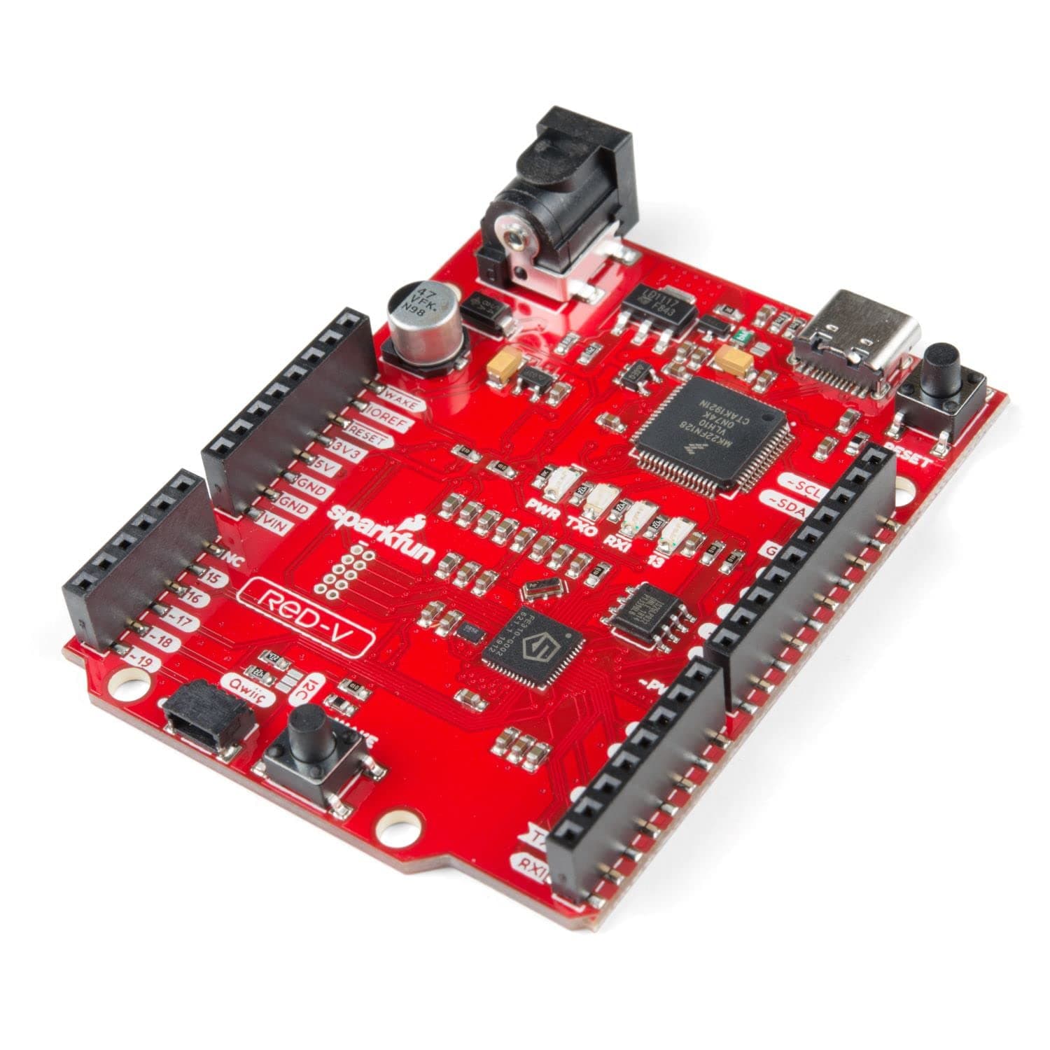 SparkFun RED-V RedBoard - SiFive RISC-V FE310 SoC with USB, Qwiic Connector, 32MB Flash, 320MHz SiFive E31 CPU, Bluetooth Compatible, Single Board Computer