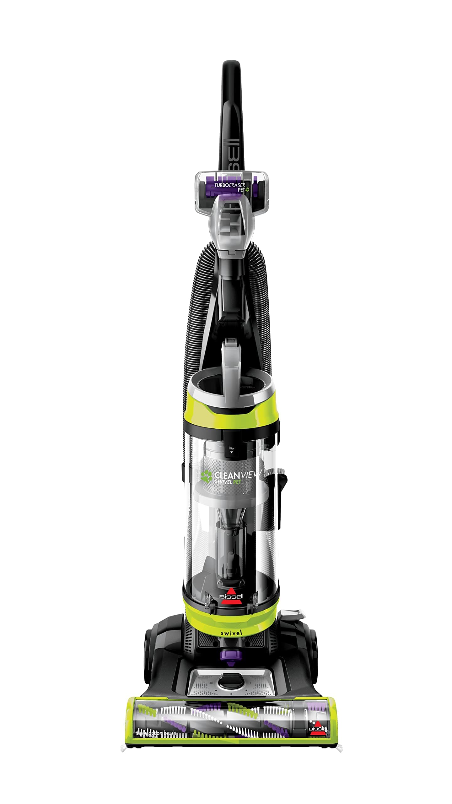 COTOP BISSELL Cleanview Swivel Pet Upright Bagless Vacuum Cleaner, Green, 2252