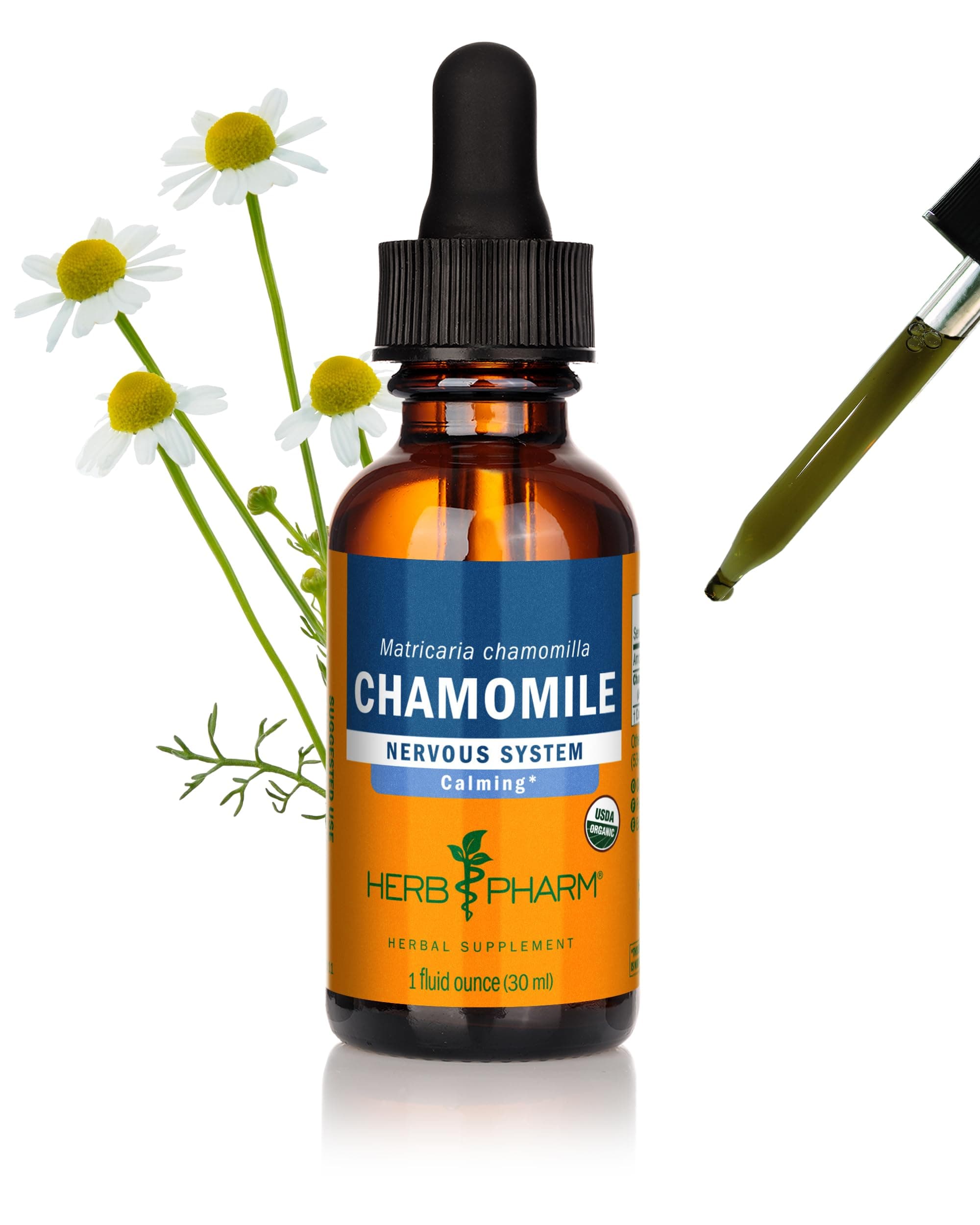 Chamomile Extract Organic, 1 Fl Oz
