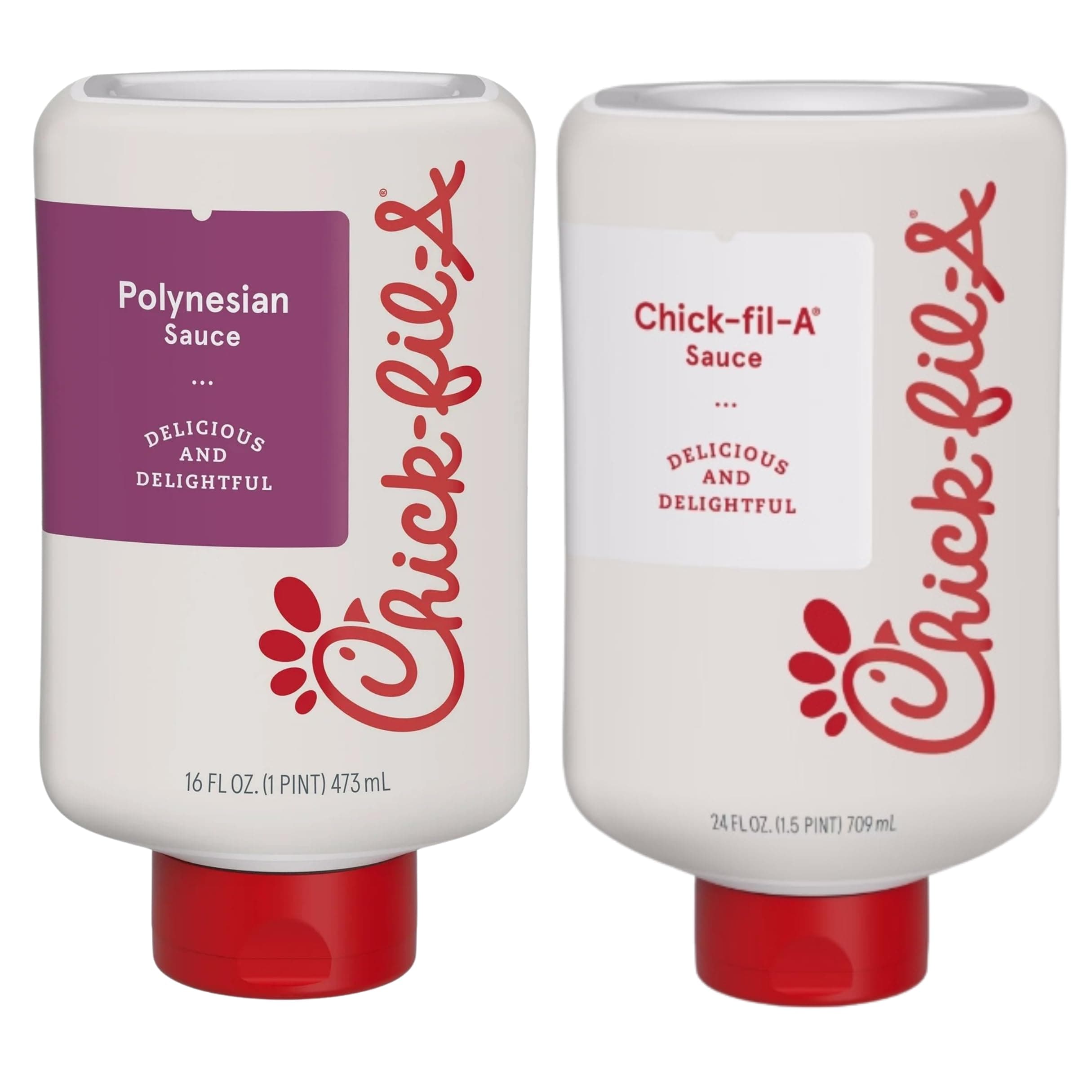 Sauce Bundle -- Chick-fil-A Sauce and Polynesian Sauce -- 16 ounces each