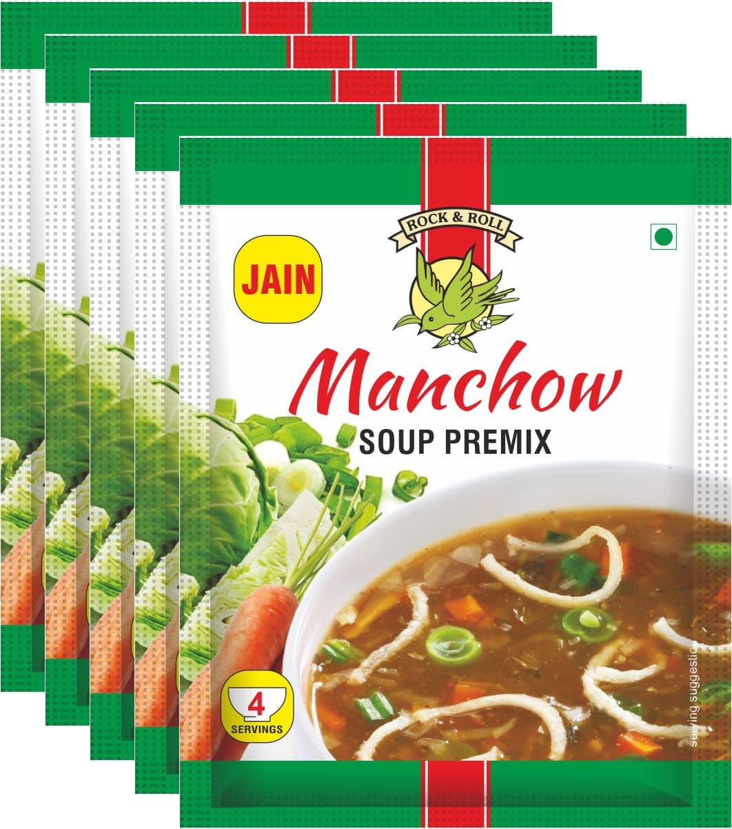 JAIN MANCHOW SOUP PREMIX (PACK OF 5)