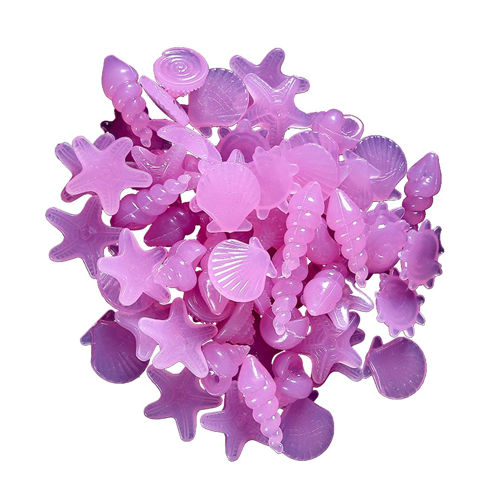 Aquarium Rocks,100pcs Fish Tank Decorations Stones,Glow in The Dark Rocks,Glowing Luminous Stone,Resin Smooth Pebbles Gravel for Home, Garden, Driveways, Fish Turtle Tank