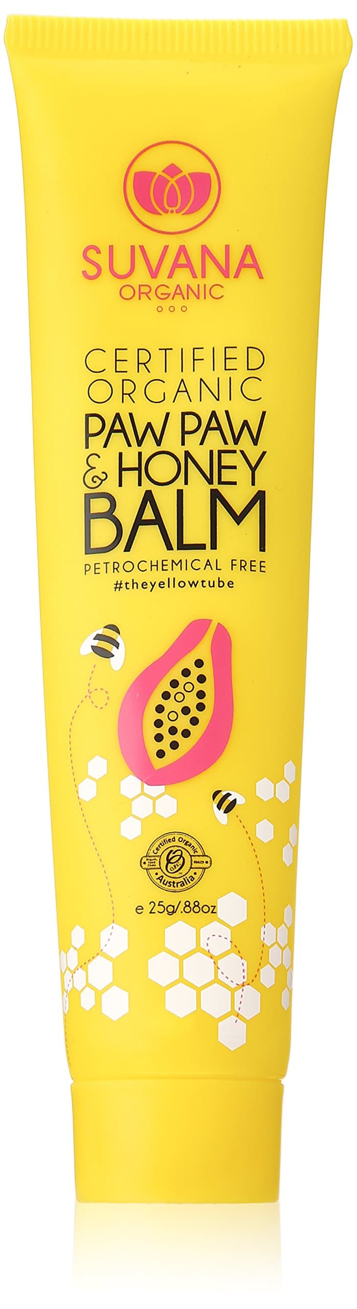 Certified Organic Paw Paw & Honey Balm 0.88 oz by Suvana Beauty