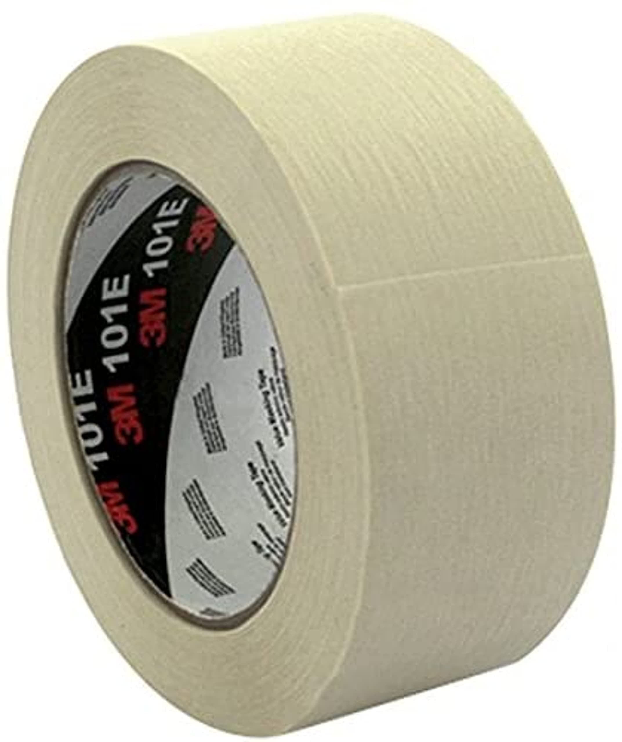 UU001577806 101E Value Masking Tape, 48 mm x 50 m, Beige (Pack of 6)