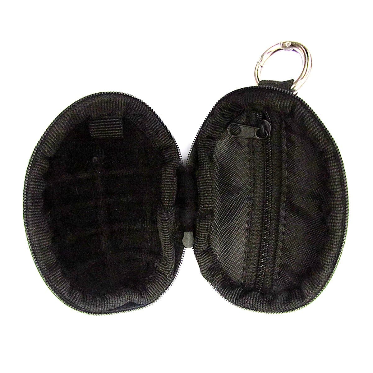 Molded Zippered Headlamp Case with Micro Carabiner for Petzl Actik Core Headlamp