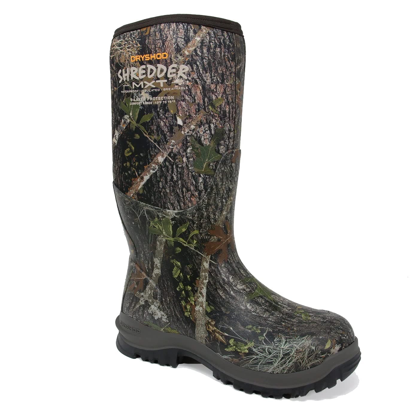 Men's Shredder MXT Hunting Boots Hunting Boot | Rubber | Waterproof | Knee High | Full Camo | SHX-MH-CM
