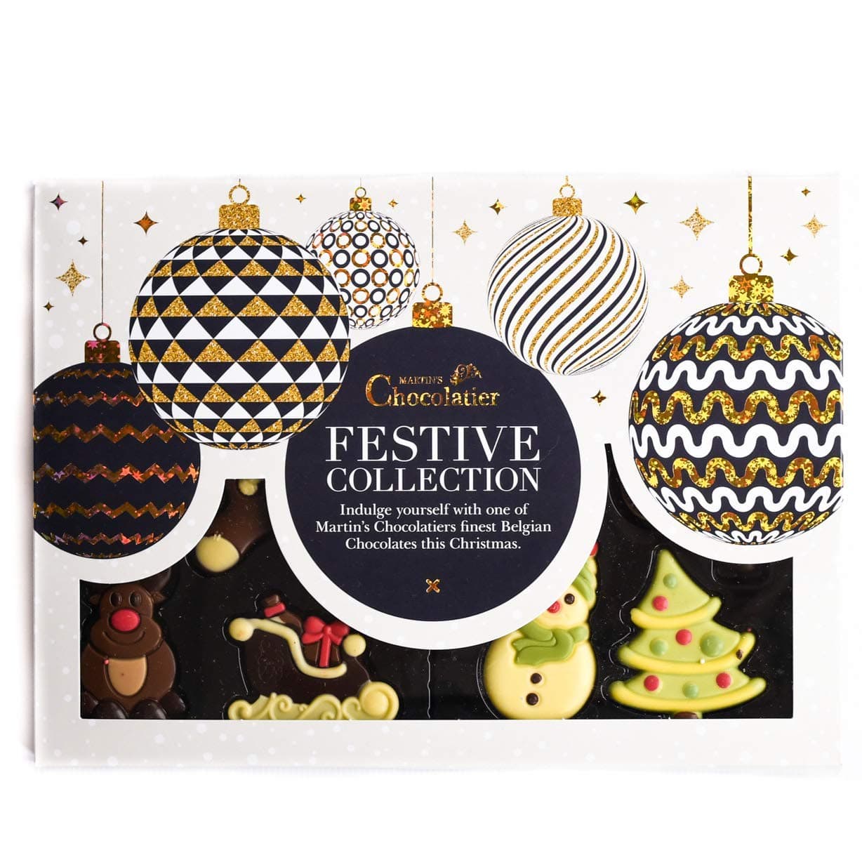 Martins Chocolatier Christmas Chocolate Selection Box | Christmas Chocolate Assortment | Chocolate Gift for Christmas