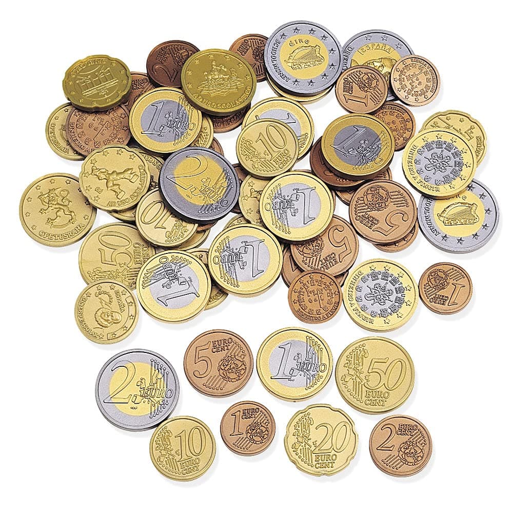 Learning Resources Mixed Euro Coins Set