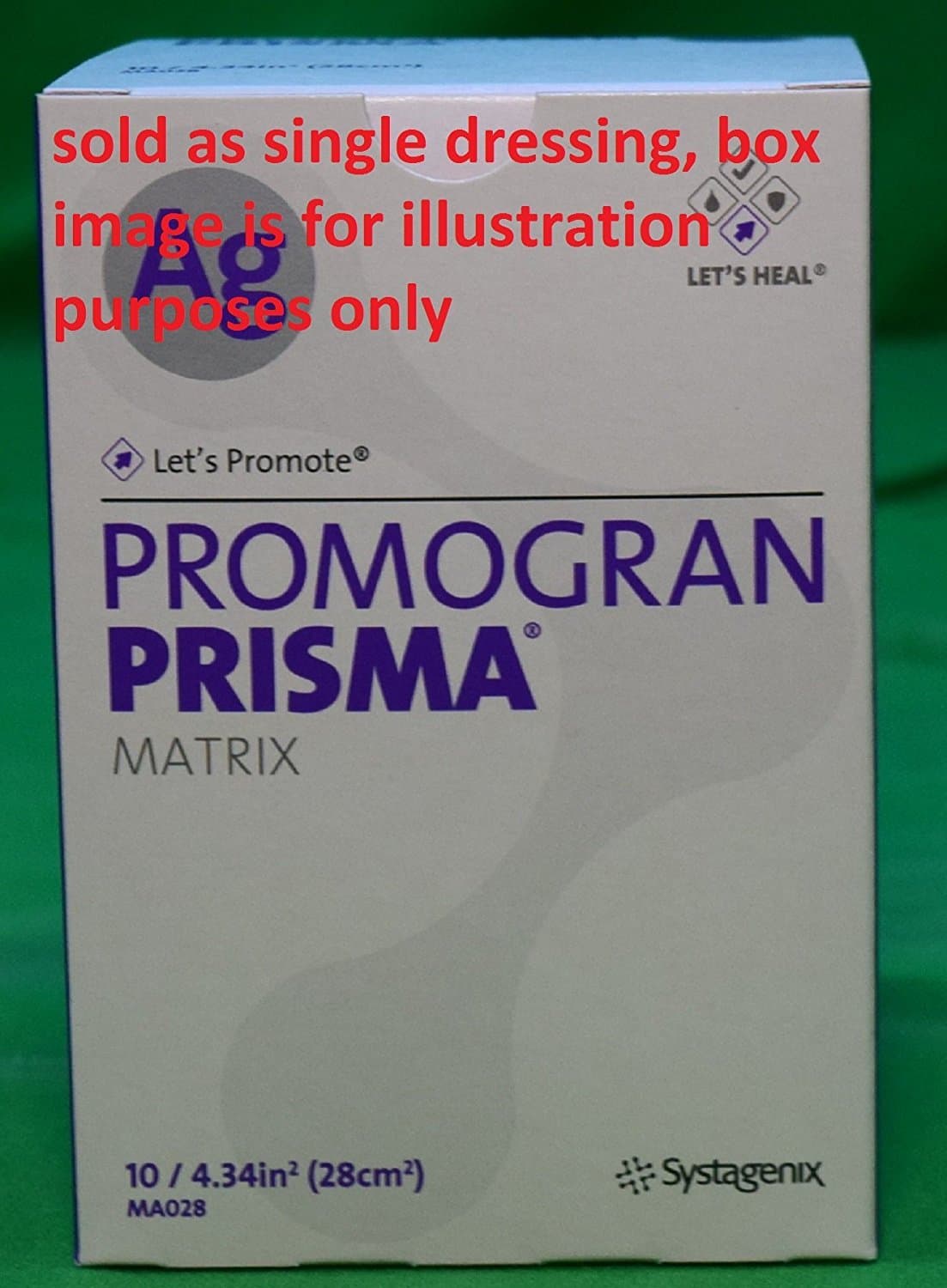 Promogran Prisma Matrix Wound Dressing - 4.34 Sq. In. - Box Of One Unit