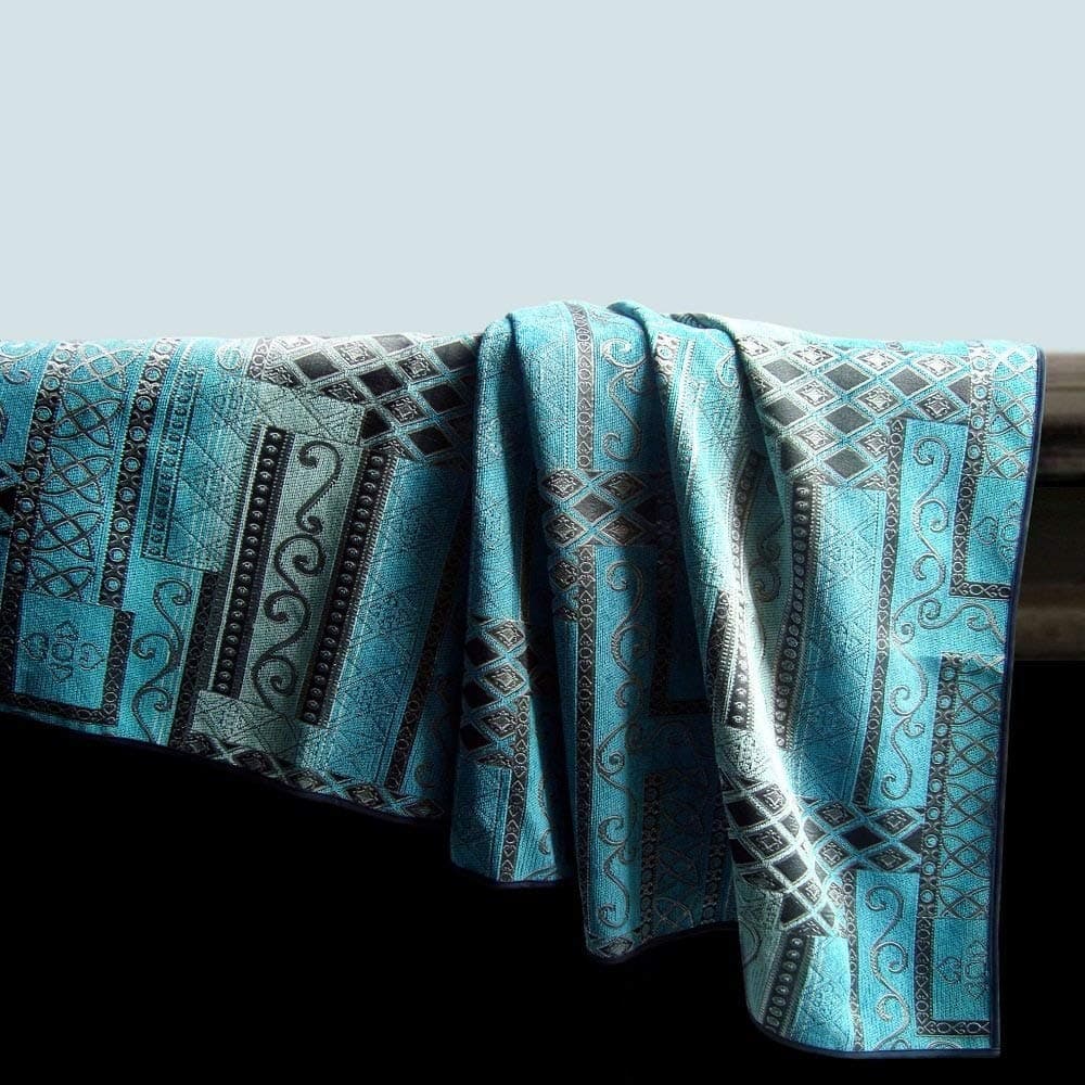 Mediterranean Tablecloth Square 44x44" Handmade Artistic Top Decor Dining Tabler Cloth Table Linens