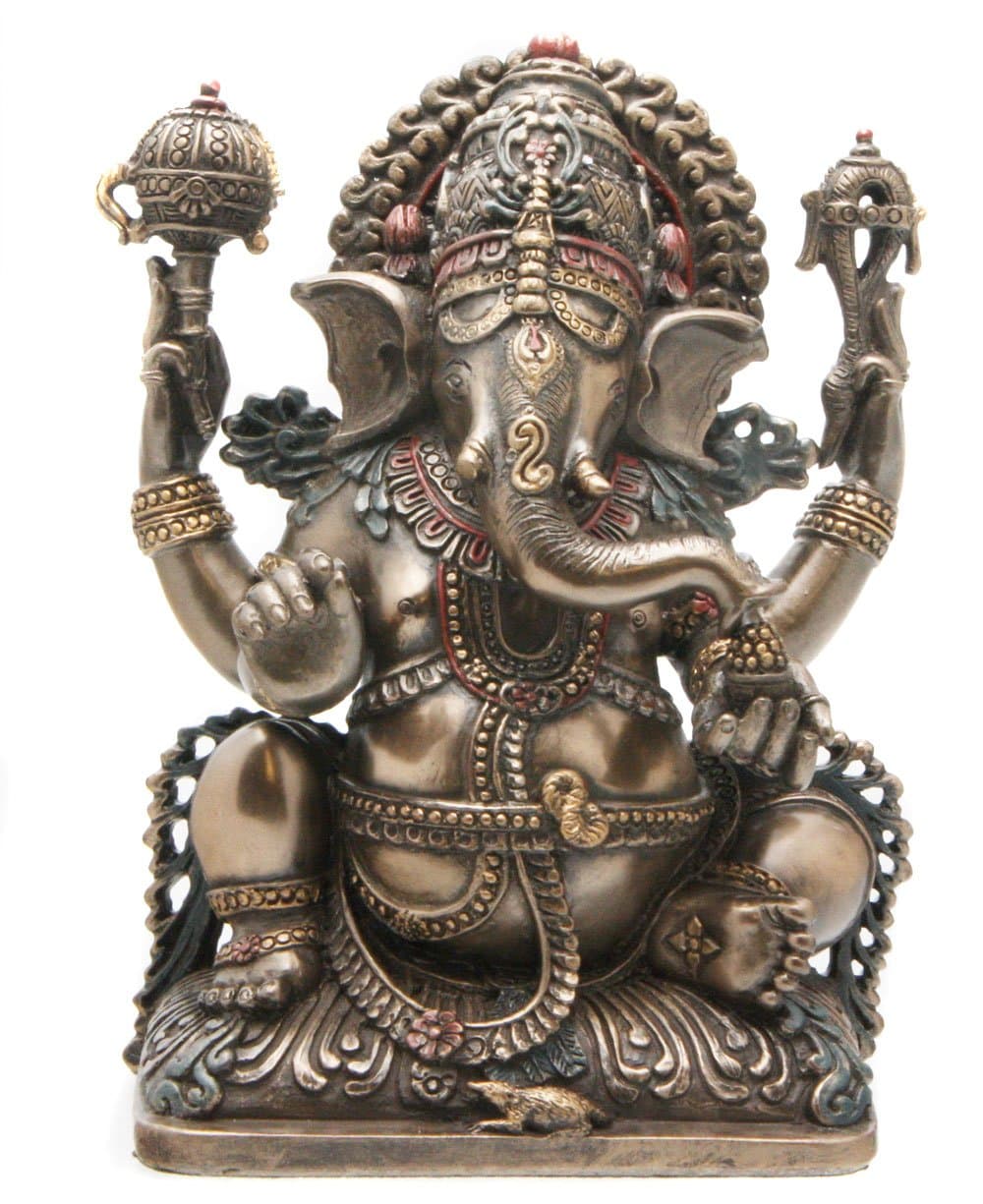 Cold Cast Bronze Ganesh Statue