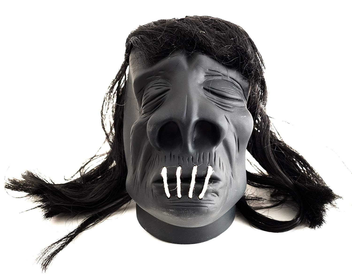 5in Gothic Luau Tiki Bar-VOODOO SHRUNKEN HEAD-Halloween Prop Decoration Gag Gift
