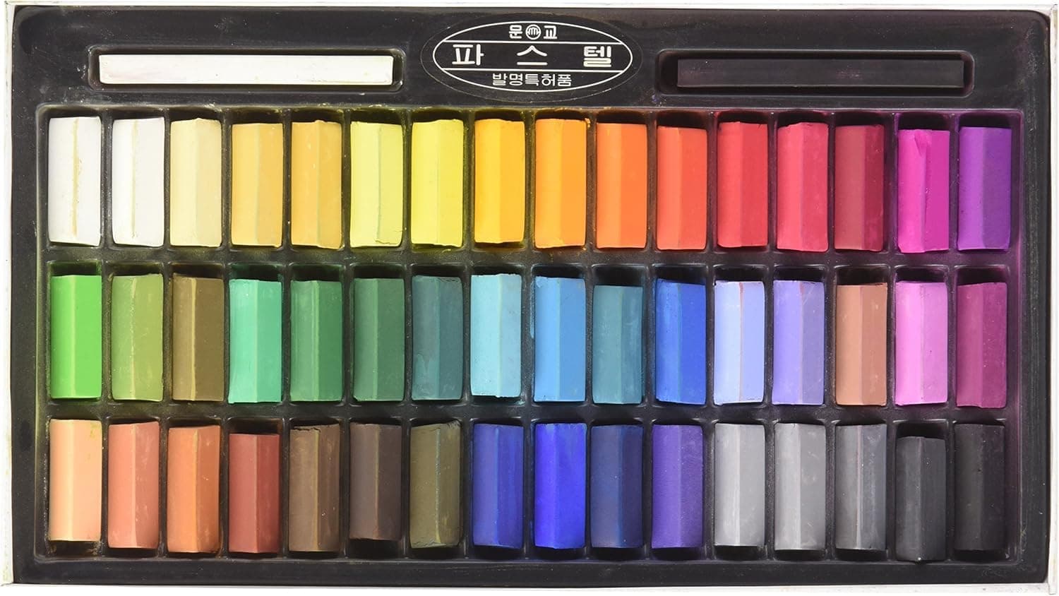 Soft Pastel Set – 48 Colors | Square Pastels for Artists | Smooth & Blendable Colors