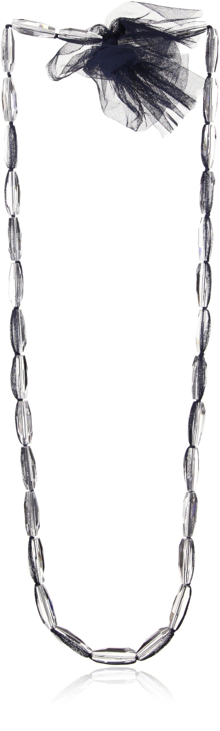 Adia by Adia Kibur Long Lucite Netting Necklace