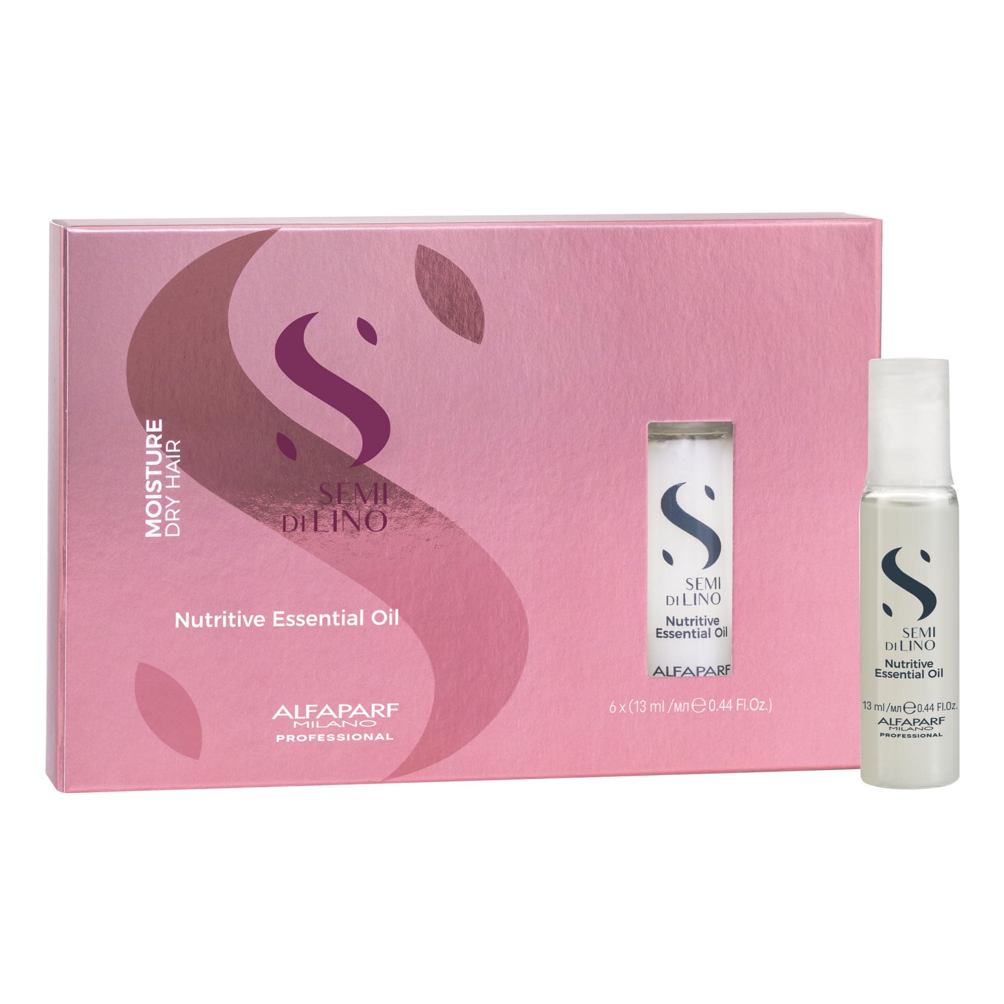ALFAPARF MILANO Alfaparf Milano Semi Di Lino Hair Oil For And Includes 6 Vials Professional Salon Quality 2 64 Fl Oz