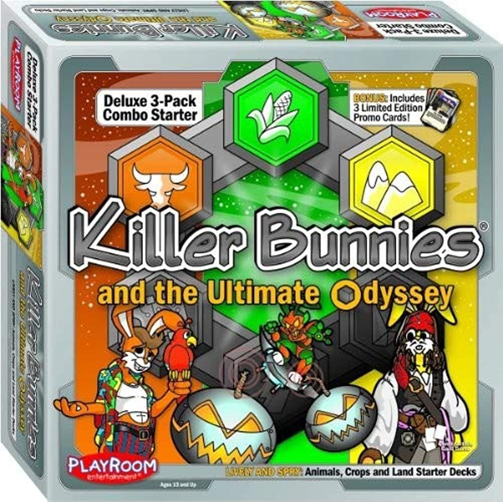 Playroom EntertainmentKiller Bunnies Odyssey 3-Pack Combo Starter Deck - Lively and Spry