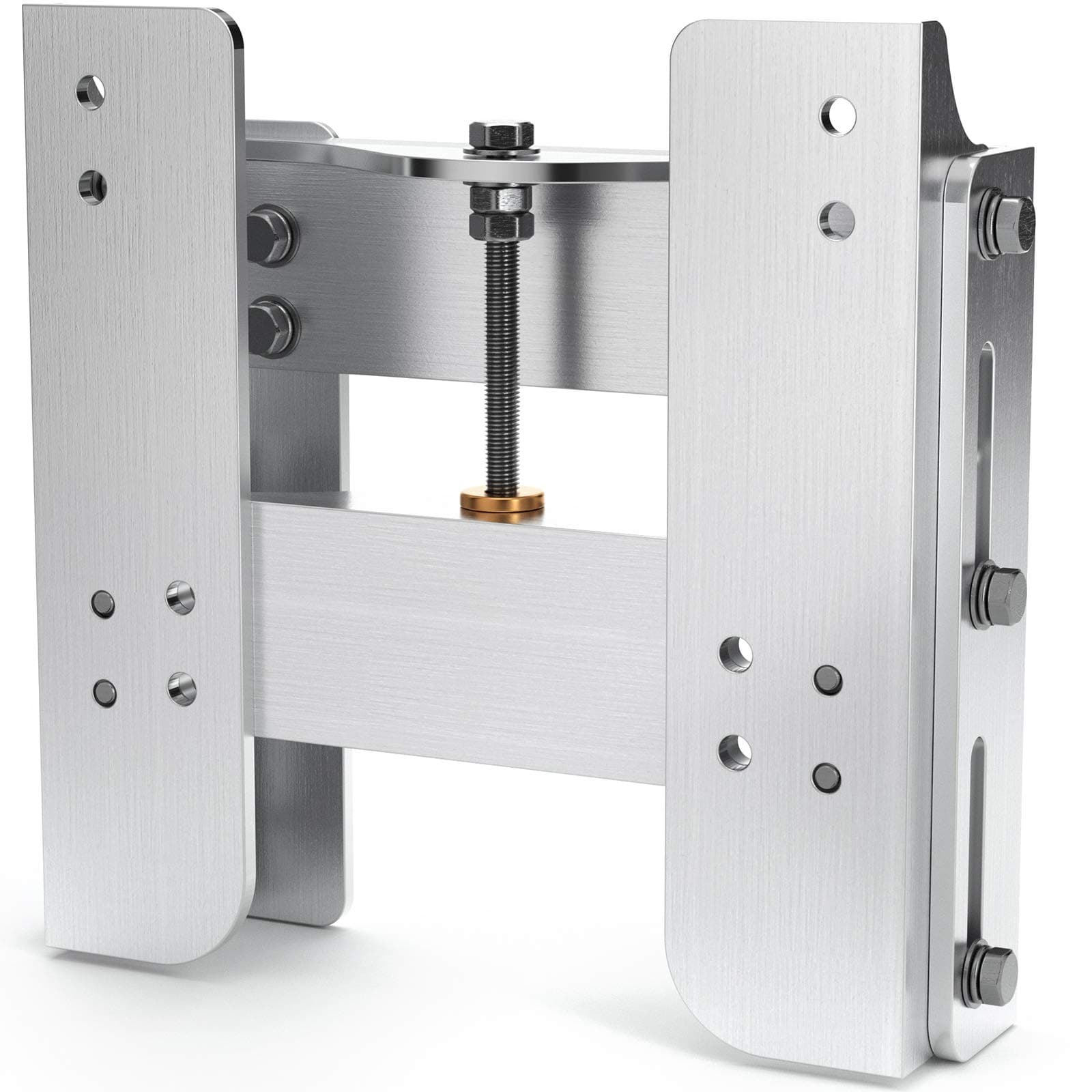 Fiberfly Jack Plate JPL4400 Manual Jack Plate Adjustable 4" Outboard Motor Jack Plate for Boat Steering System