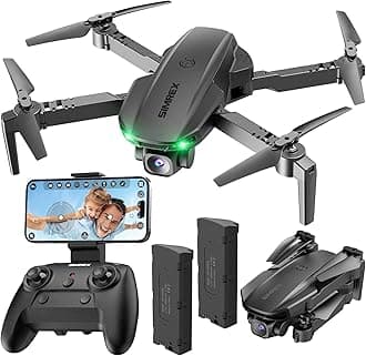 Drone With Camera 1080P for Kids And Adults, RC Quadcopter With Altitude Hold, Mini Drone With One Key Start, Waypoint Fly, Headless Mode, 3D Flip, 3 Speeds, Remote Control Drone for Beginners
