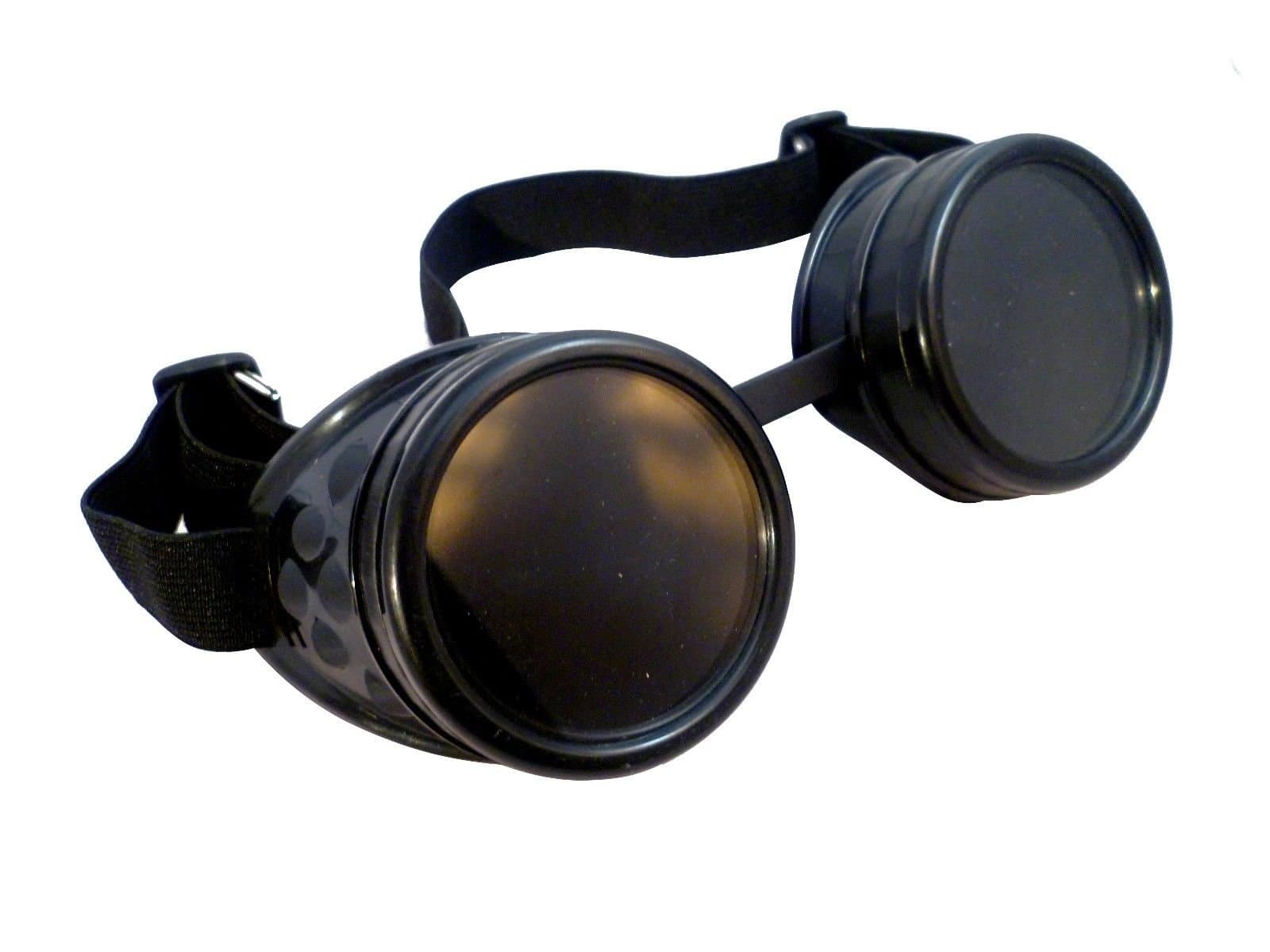 Cyber Goggles Steampunk Welding Goth Cosplay Vintage Goggles Rustic