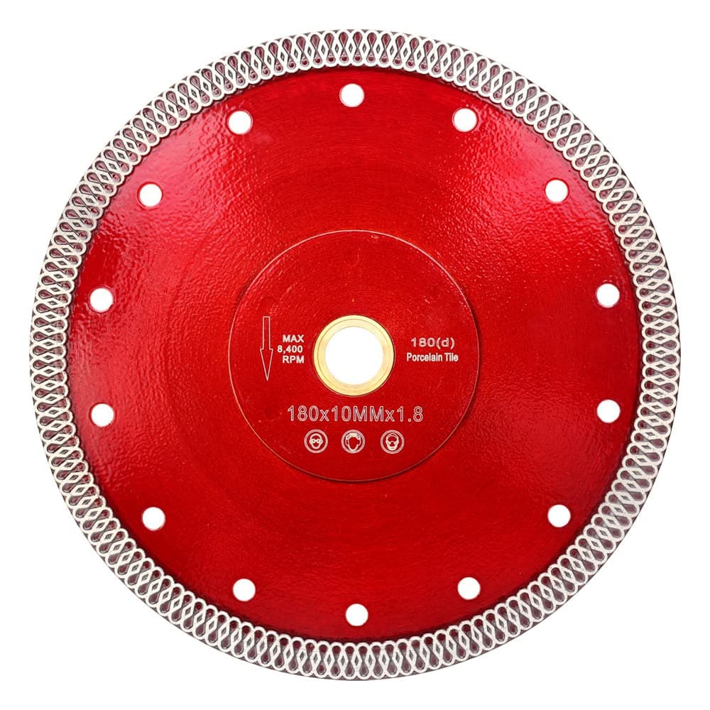 Casaverde Super Thin Diamond Porcelain Cutting Blade Tile Blade 7 for Cutting Porcelain Tiles Granite
