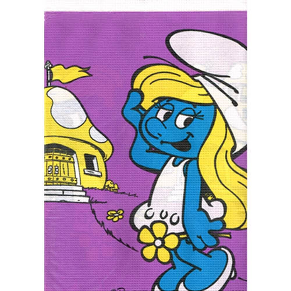 Smurfette Smurfs Vintage 1982 Paper Table Cover (1ct)