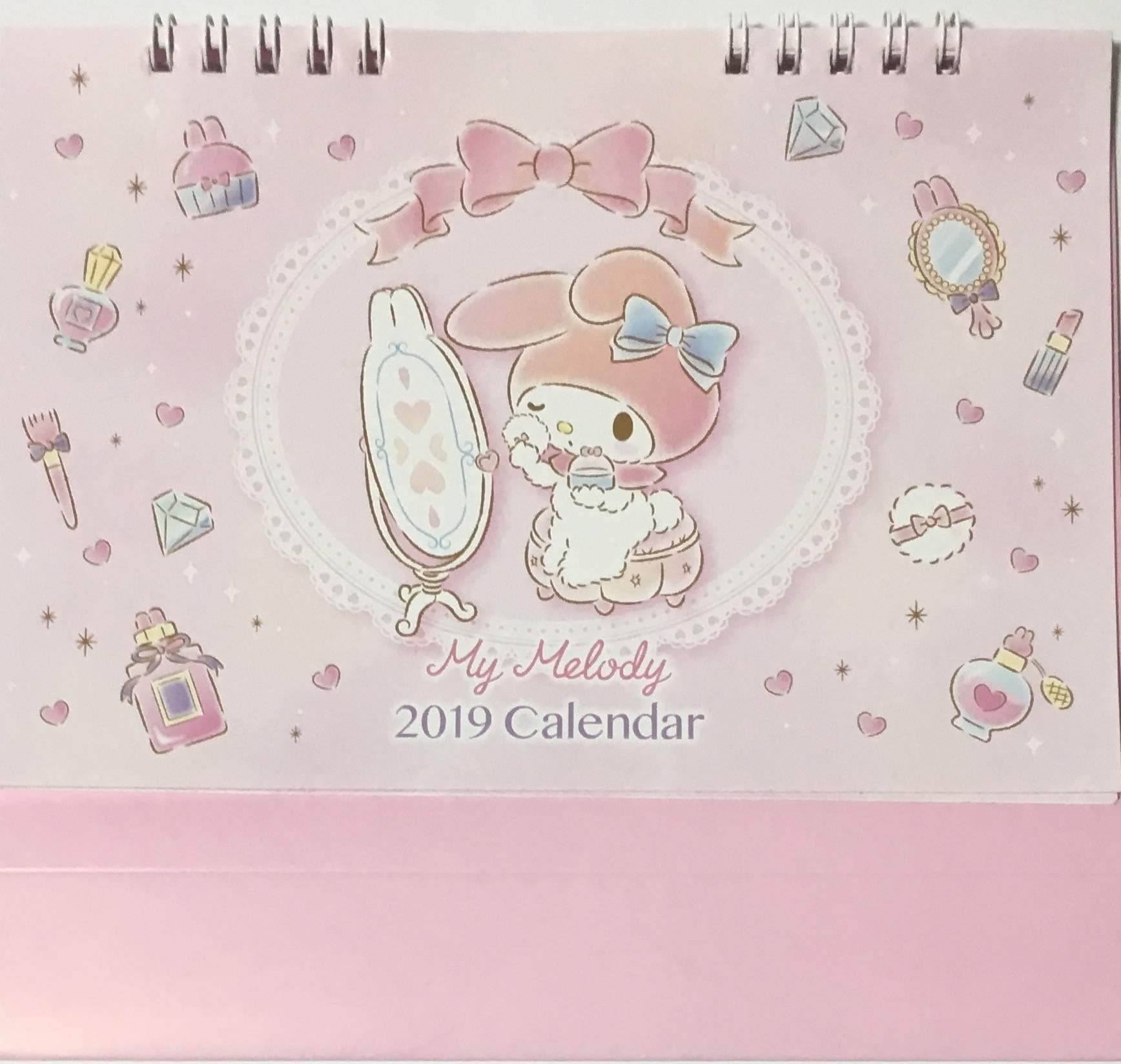 Sanrio My Melody 2019 Desk Ring Japanese Calendar 12 Month Brand New