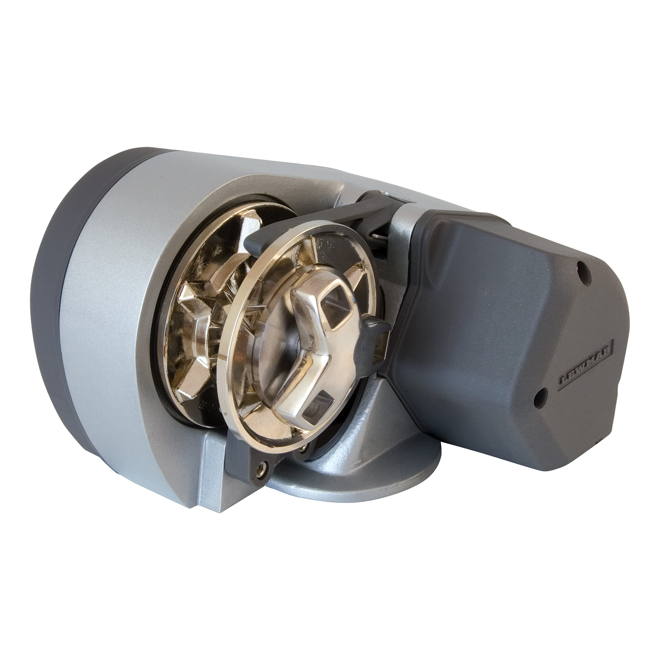 Lewmar Pro Sport 550 12V Windlass for 1/4" G4 Chain, Manual Freefall, Maximum pull 550 lbs., Port Side Mounted Gypsy, for Boats 20'-30' - 2020201167