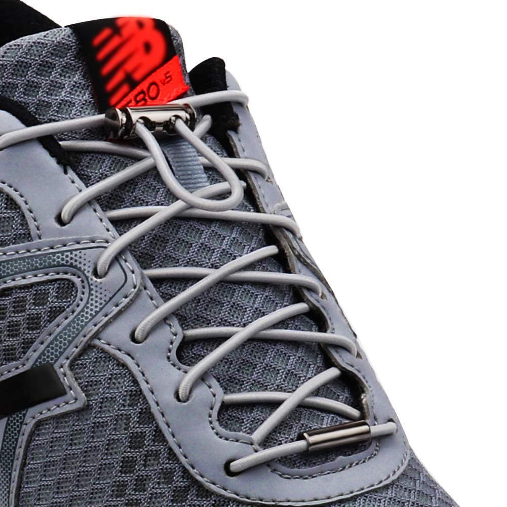Aiboxin Upgrade Version No Tie Elastic Shoe laces, adjustable laces lock - One Size Fits All Adult and Kids Shoes