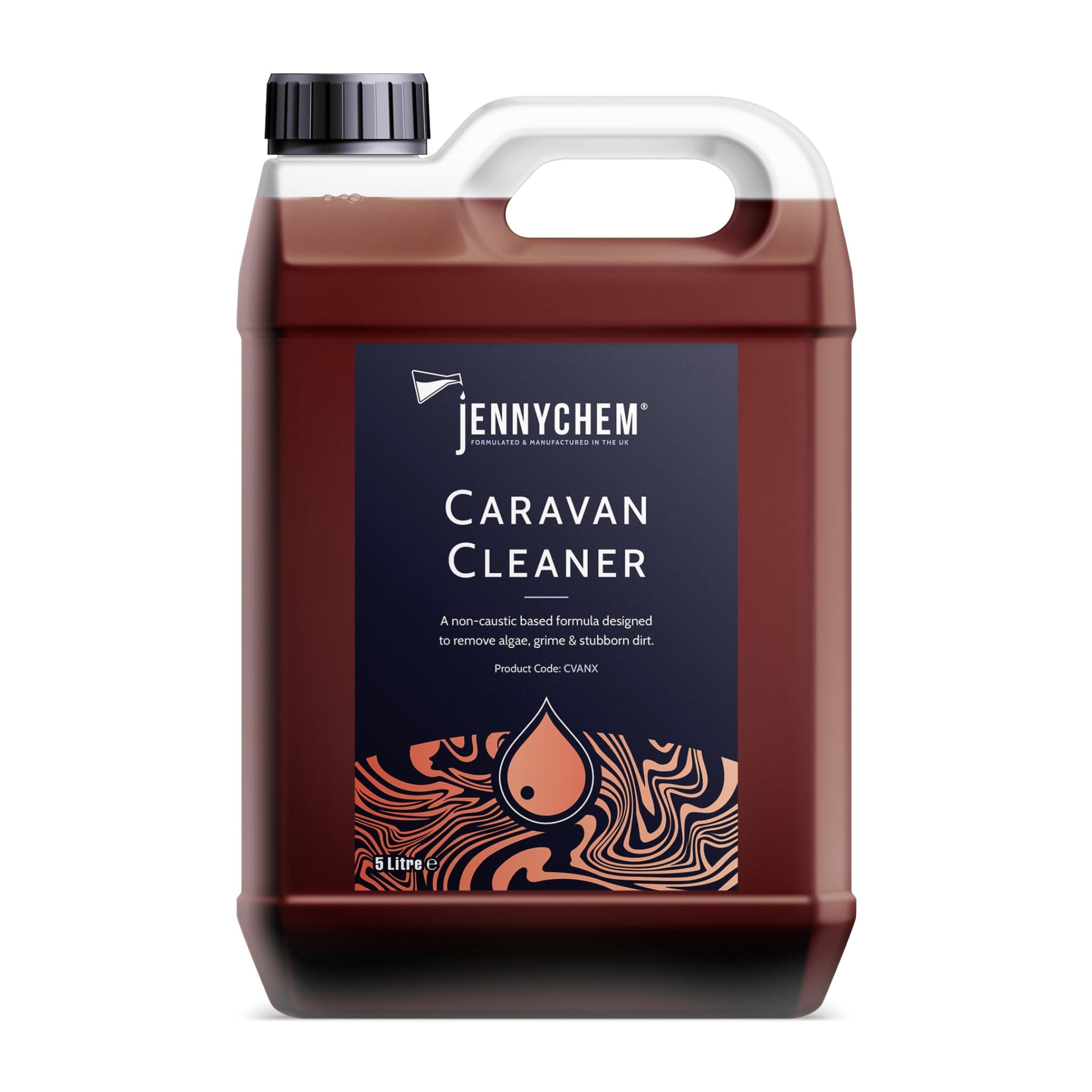 – Concentrated Motorhome & Caravan Cleaner (5L) - Campervan Cleaner - Algae and Caravan Black Streak Remover on All Caravan Surfaces