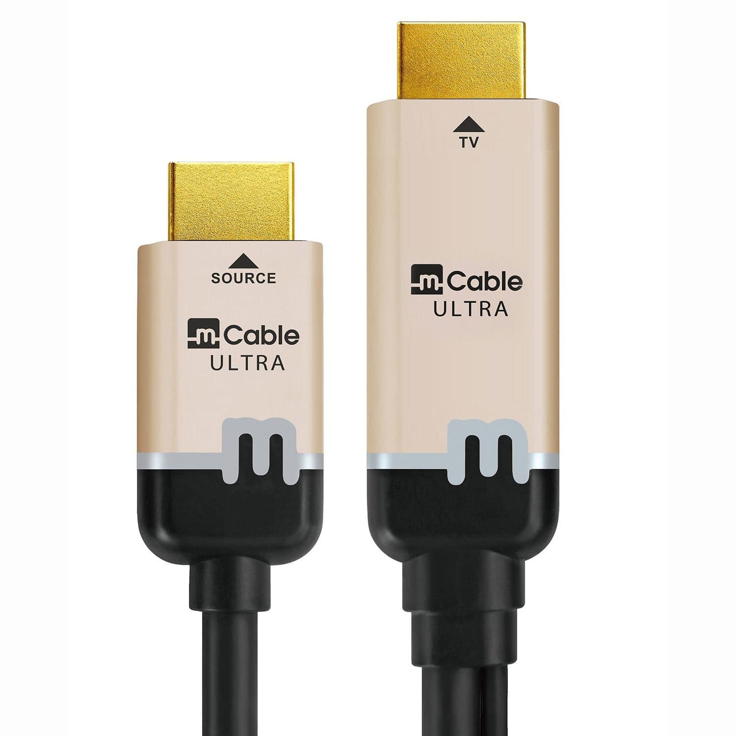 mCable - (4 Ft) The Only HDMI Cable that Improves Picture Quality via The World's Most Advanced 4K/UHD Video Processor