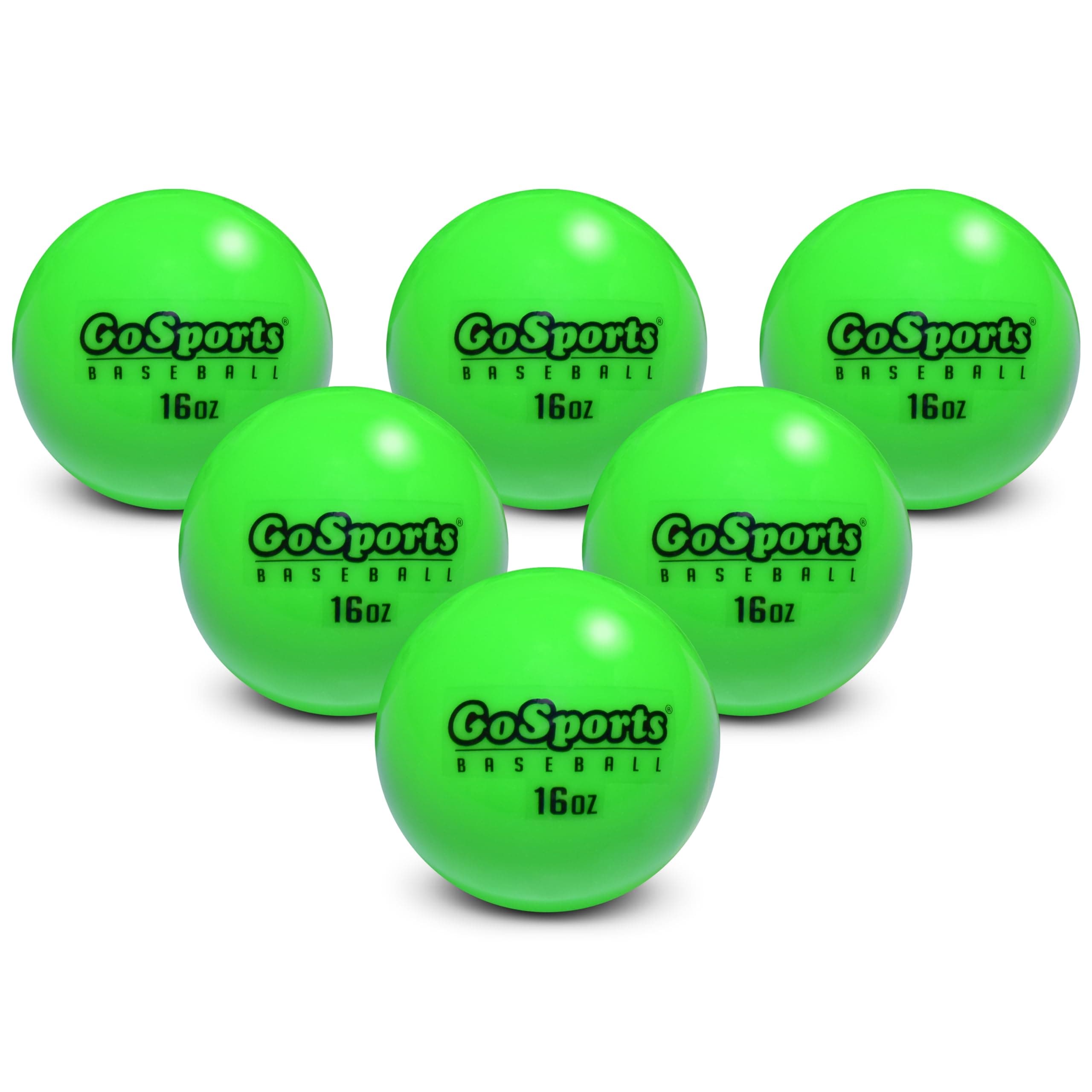 GoSports Weighted Training Balls - Hitting & Pitching Training for All Skill Levels - Improve Power and Mechanics, Choose Baseball or Softball