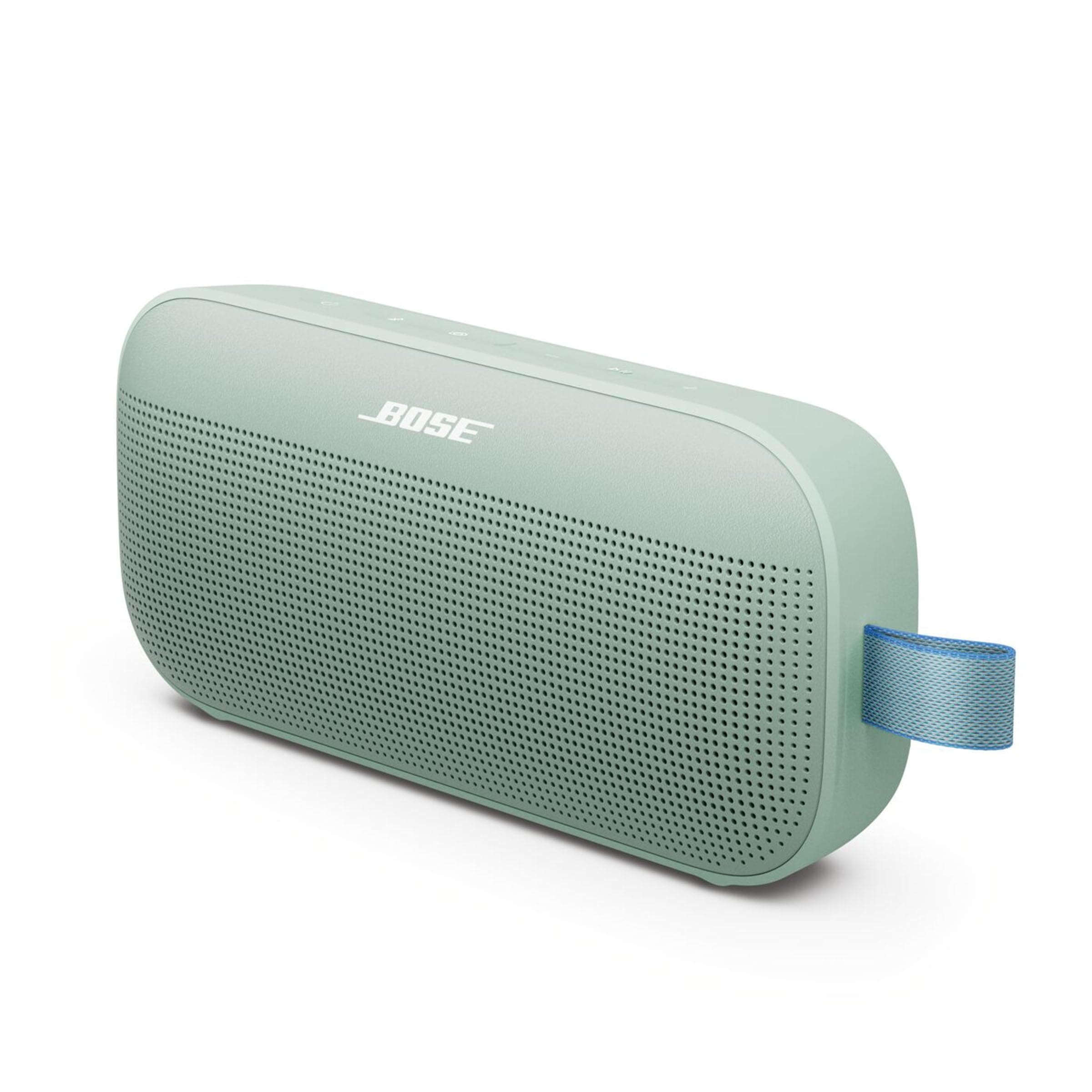 Bose New SoundLink Flex Portable Bluetooth Speaker (2nd Gen), Portable Outdoor Speaker with Hi-Fi Audio, Up to 12 Hours Battery Life, Waterproof and Dustproof, Alpine Sage
