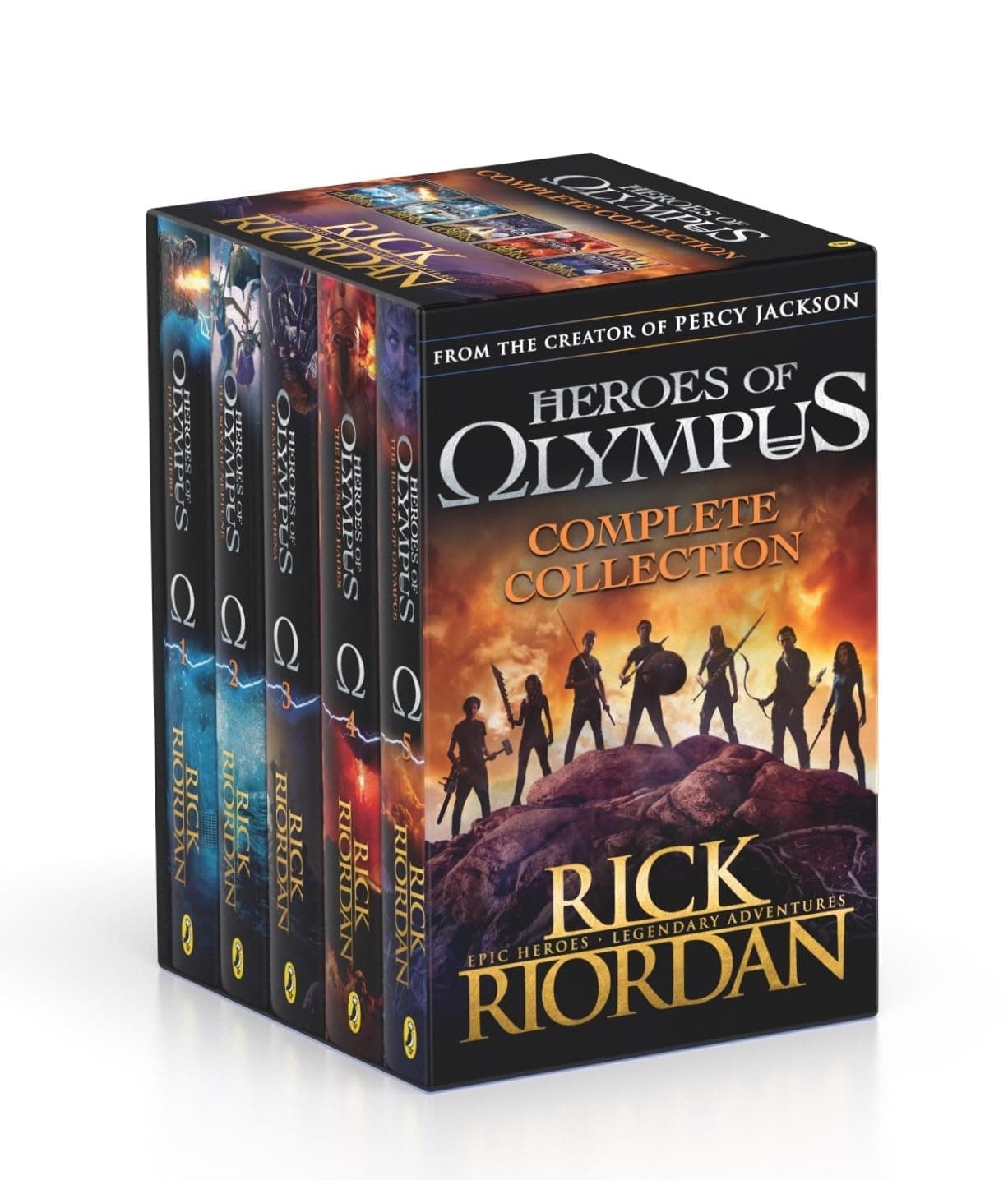 CHILDREN PBS Heroes Of Olympus Complete Collection (5 Book Slipcase)