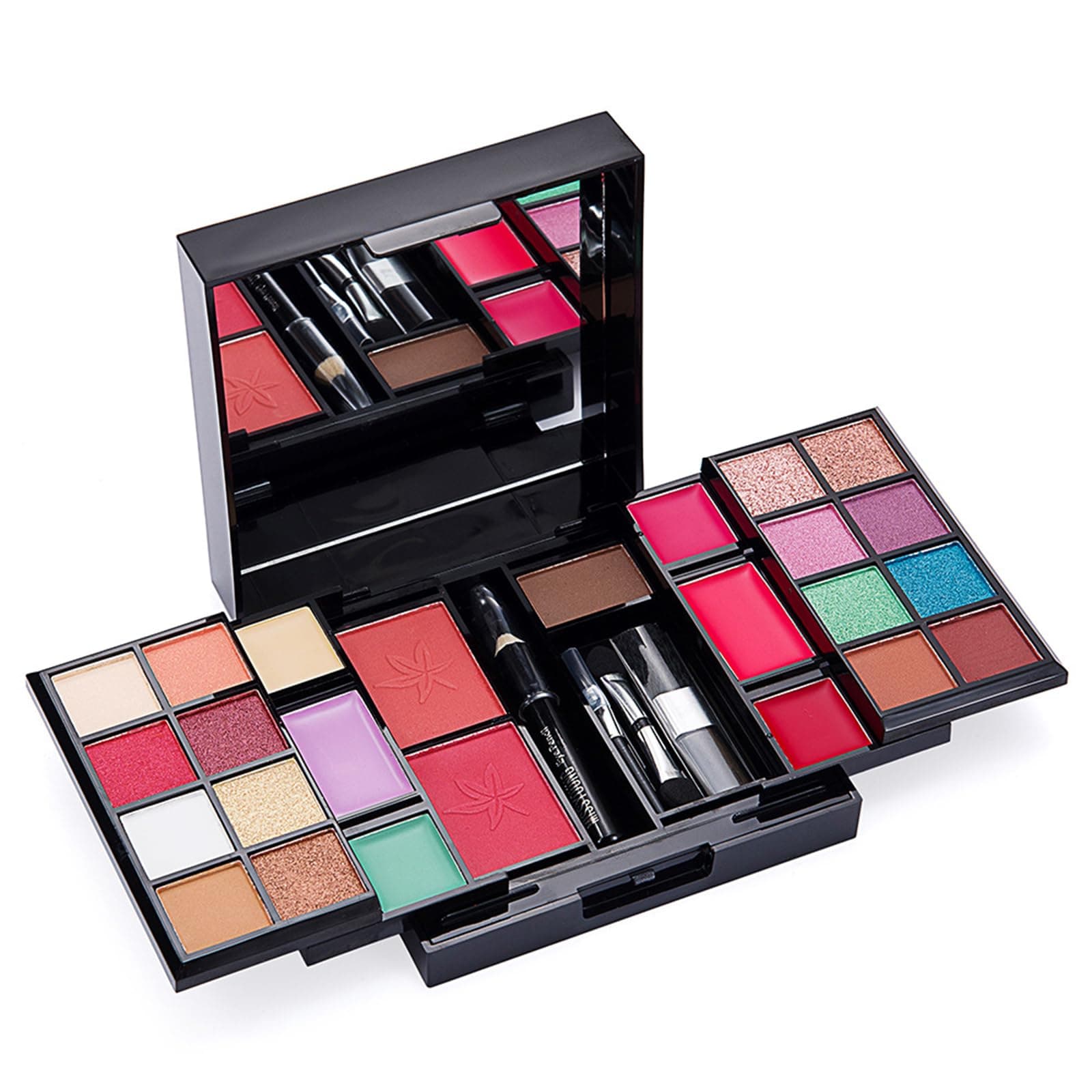 Joyeee Makeup Gift Set Full Kit, 25 Colours Makeup Palette with Eyeshadow Blush Lipstick Concealer etc, for Face Eye Lip Makeup, Essential Starter Bundle for Women, Multi-purpose Beauty Cosmetic Box