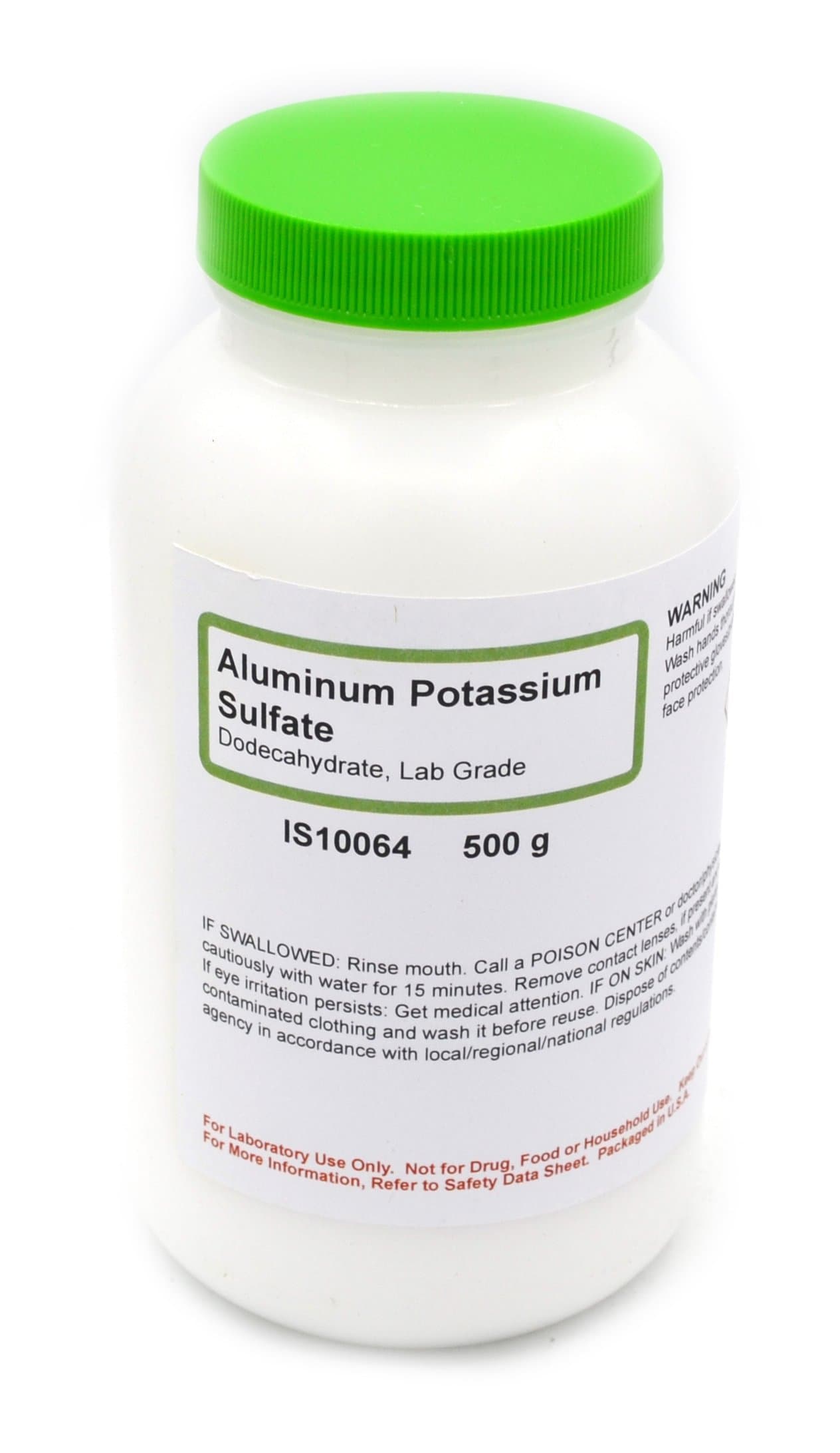 ALDON Laboratory-Grade Aluminum Potassium Sulfate 12-Hydrate, 500g - The Curated Chemical Collection