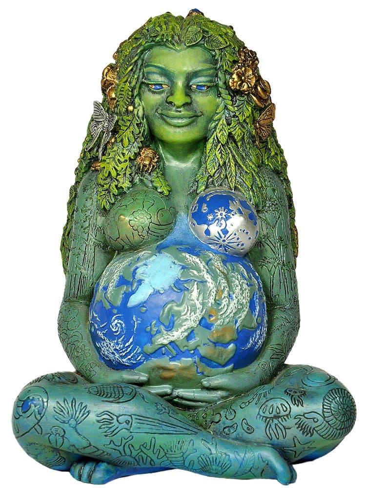 Resin Millennial Gaia Statue - Mother Earth